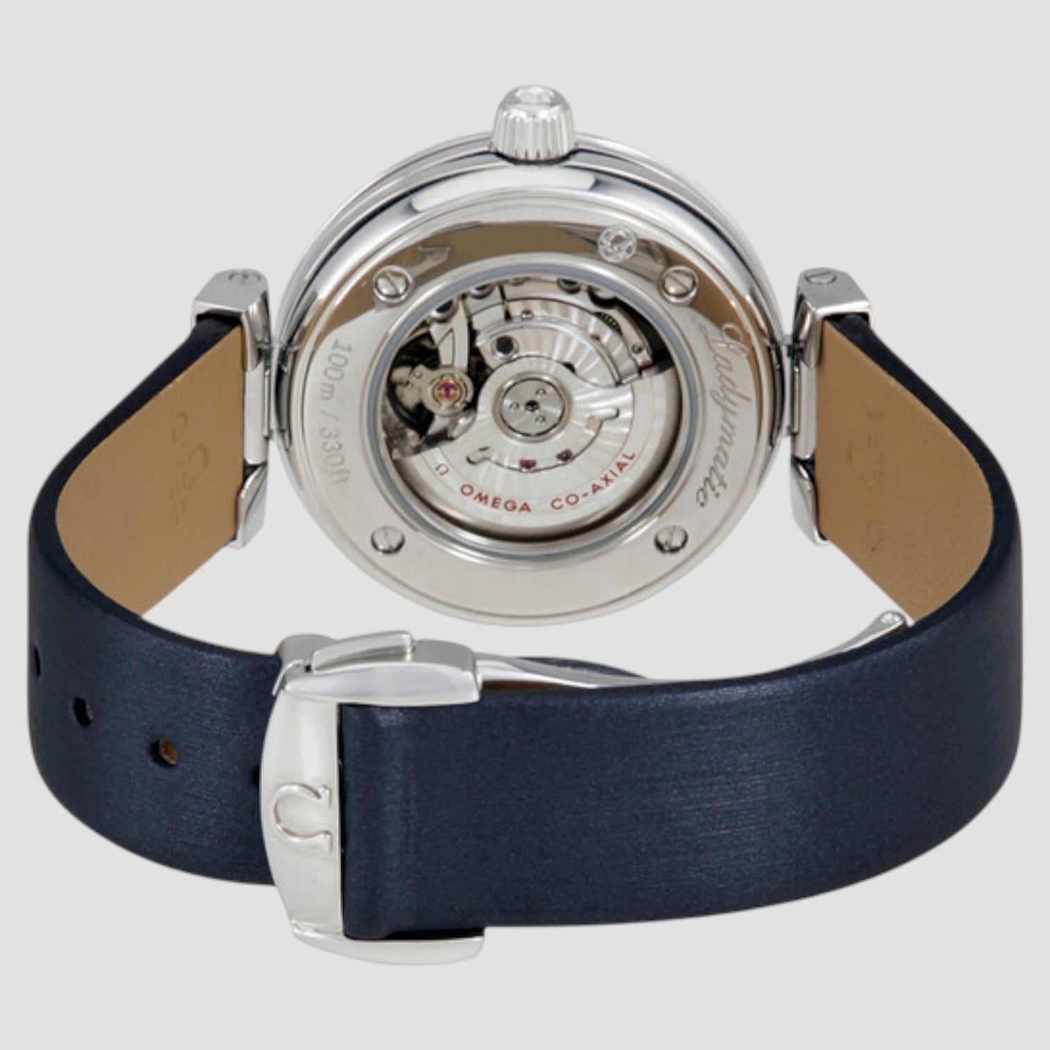 De Ville Ladymatic Blue Dial Ladies Watch