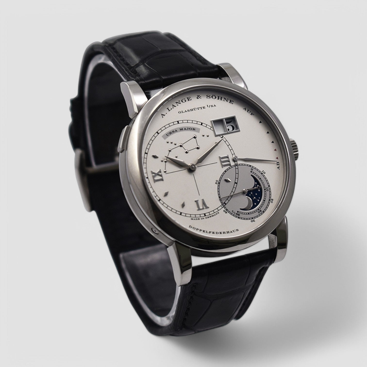 Lange 1 Luna Mundi 18k White Gold