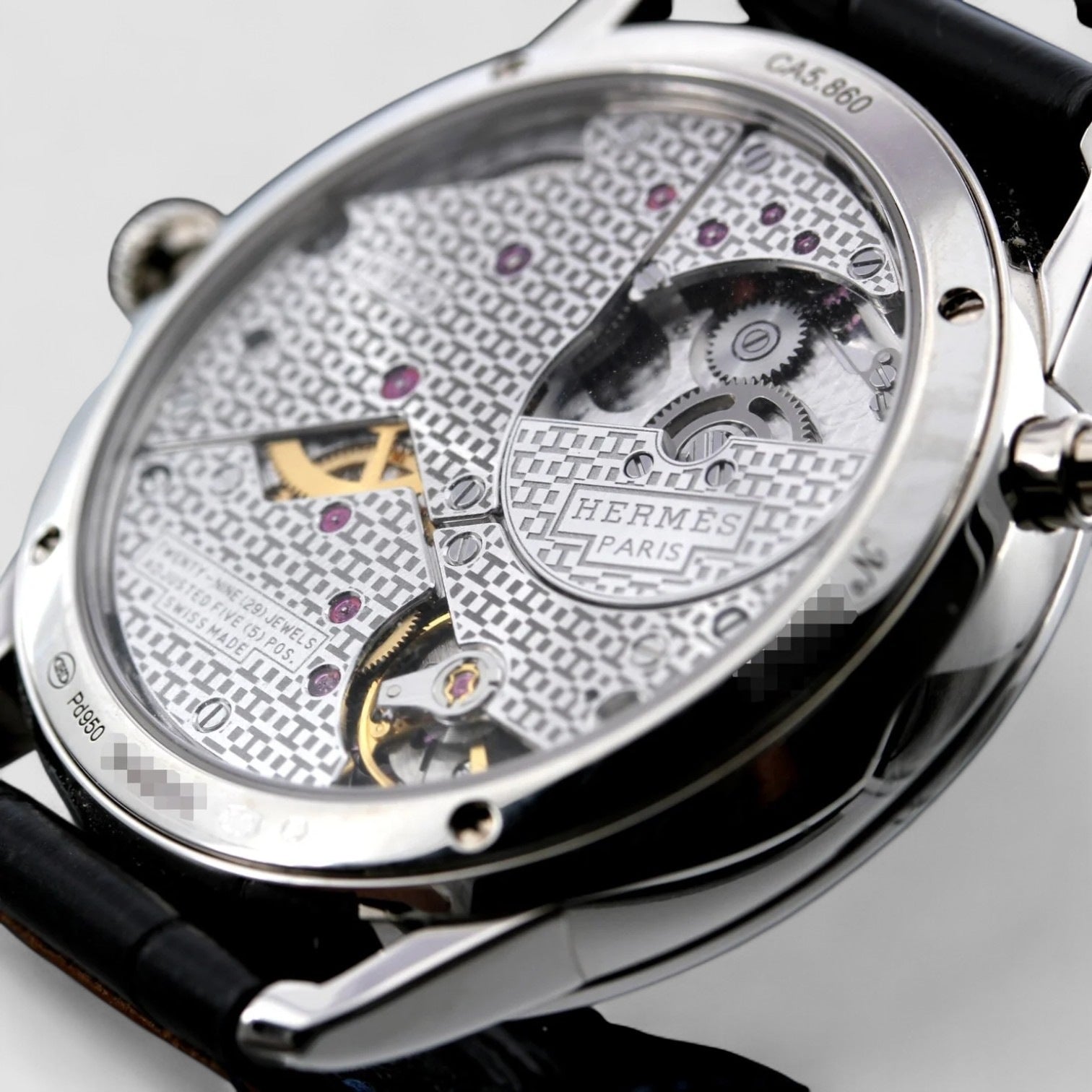 GMT Slim d´Hermes Paris Limited Edition 120 Palladium
