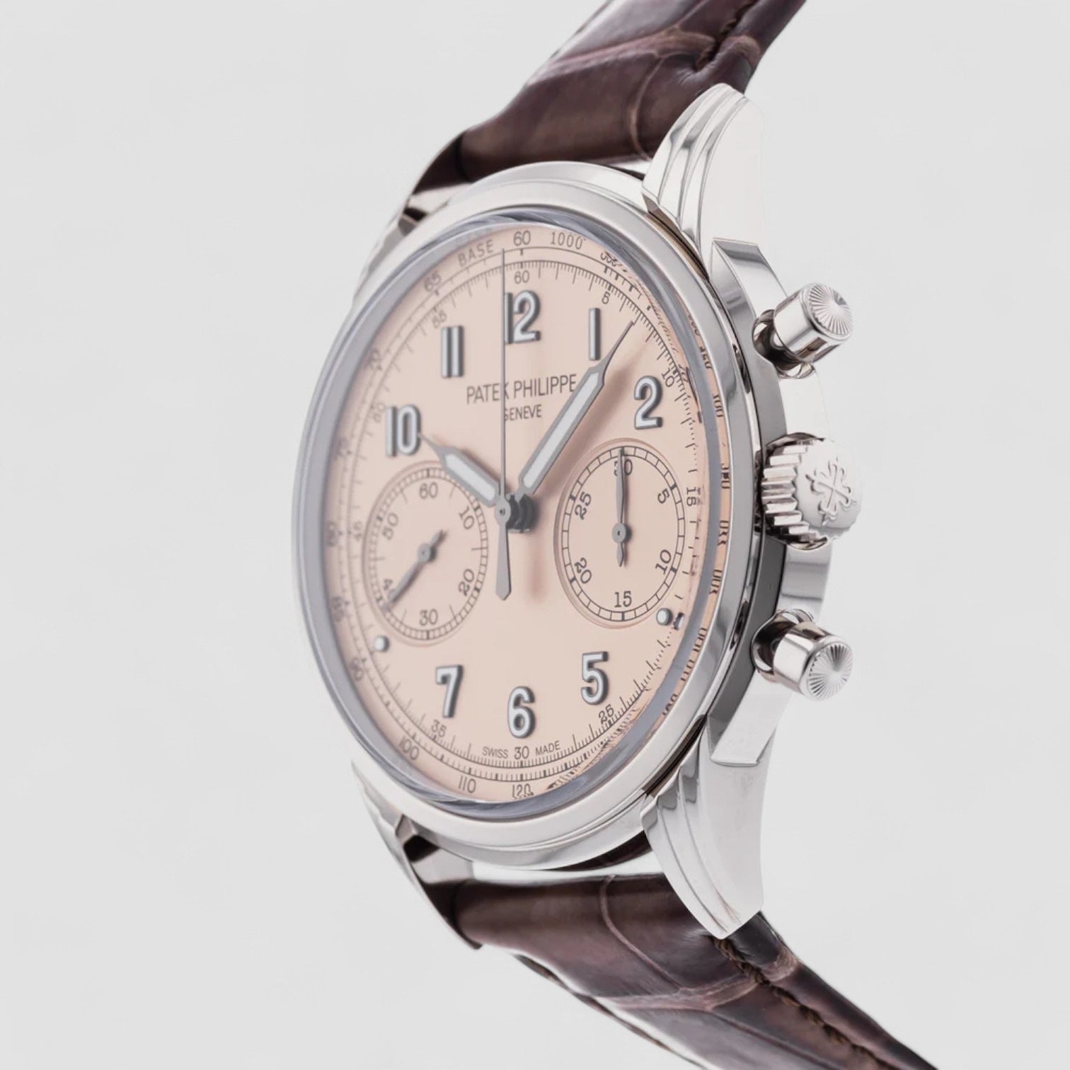 Chronograph 5172G Salmon 18K White Gold
