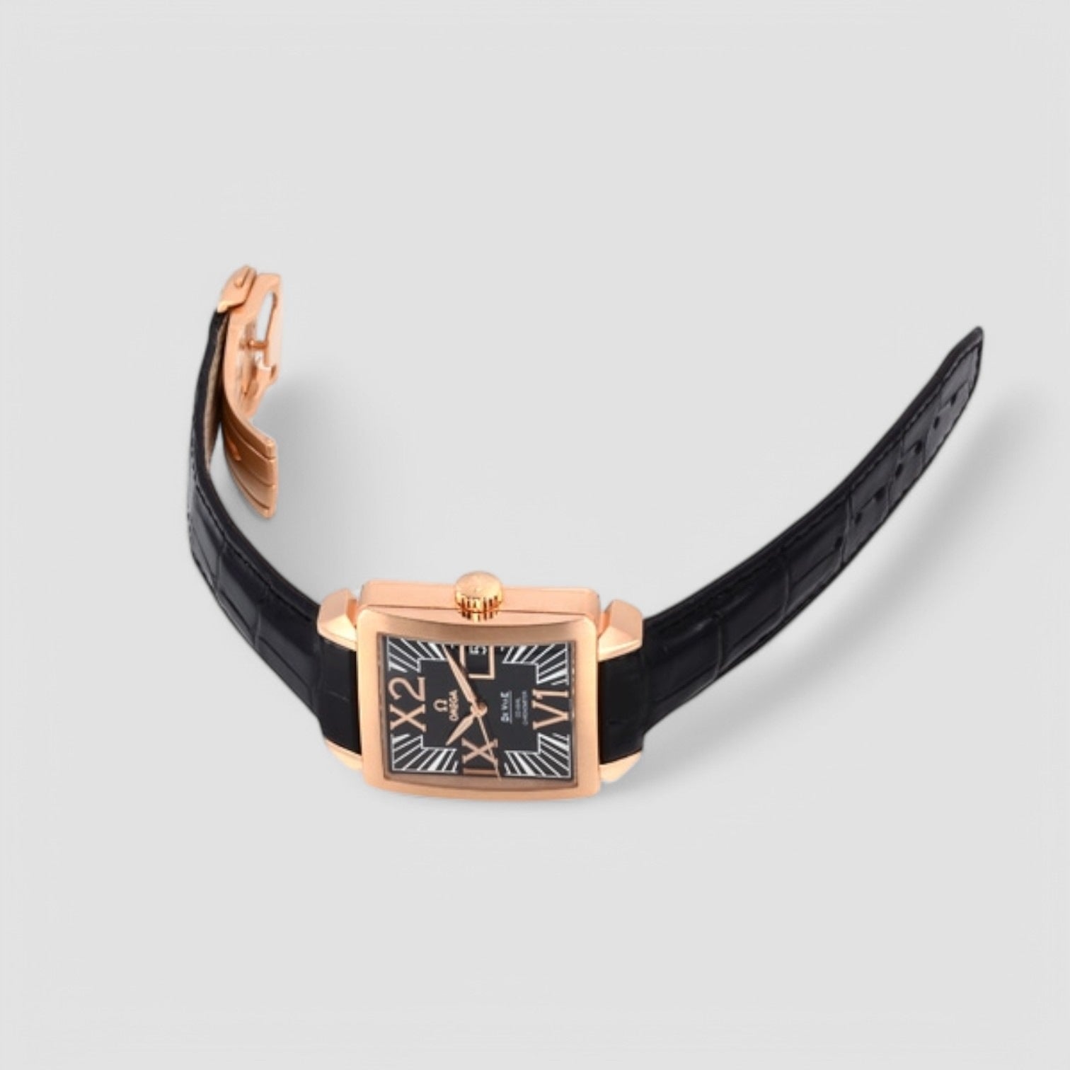 De Ville X2 35mm Big Date Rose Gold Men’s Watch