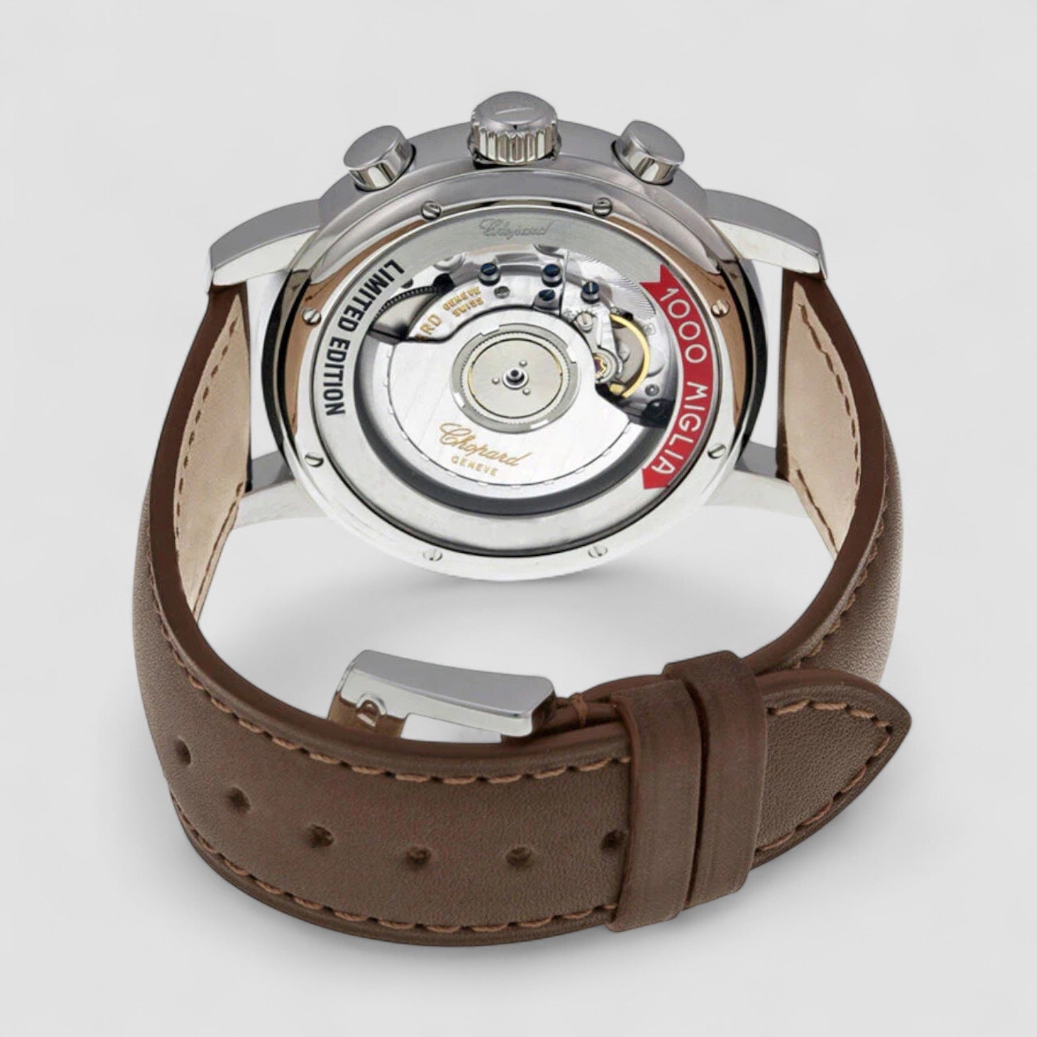 Mille Miglia Chronograph White Dial Men's Watch