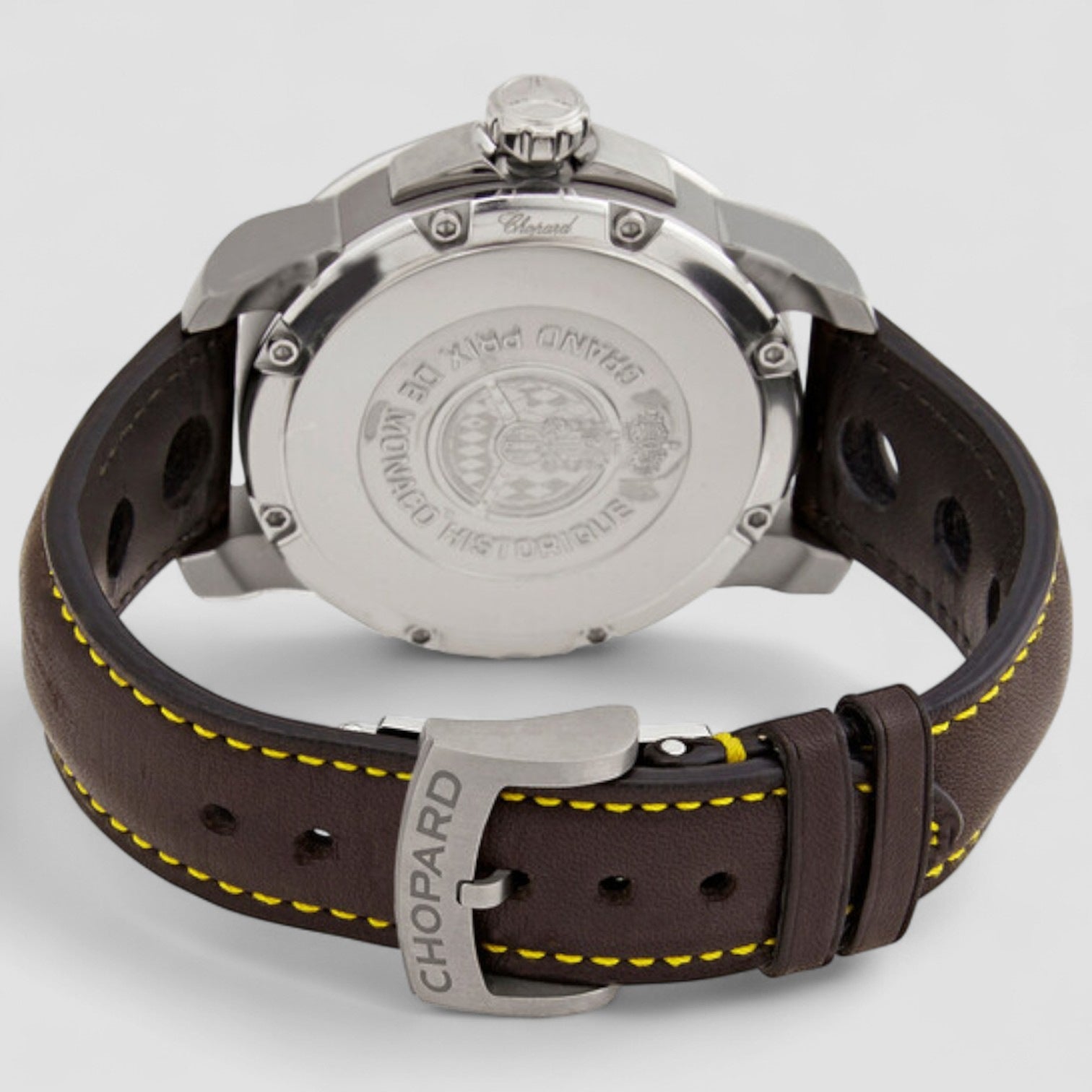 G.P.M.H. Snailed Grey Dial Titanium Men's Watch