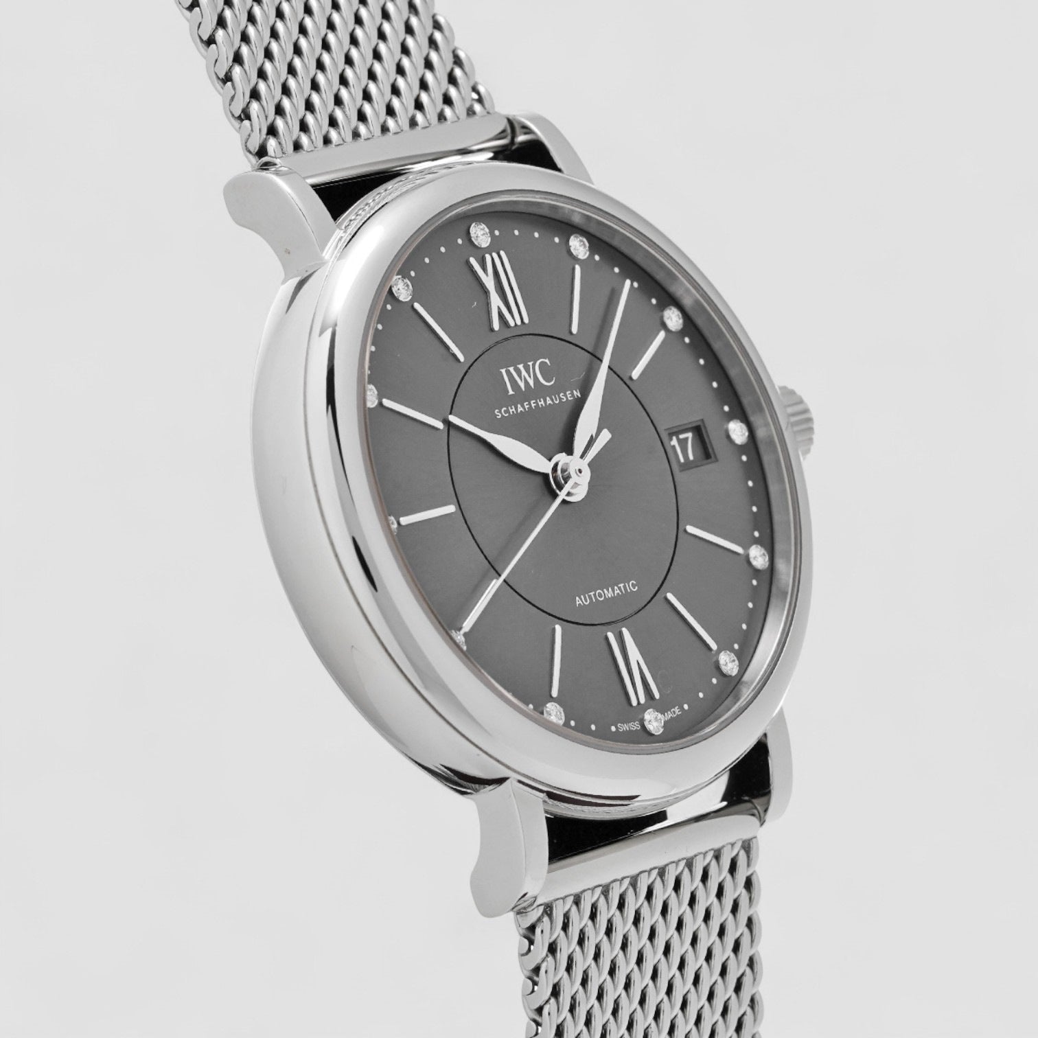 Portofino Automatic Gray Dial Men's Watch 37mm