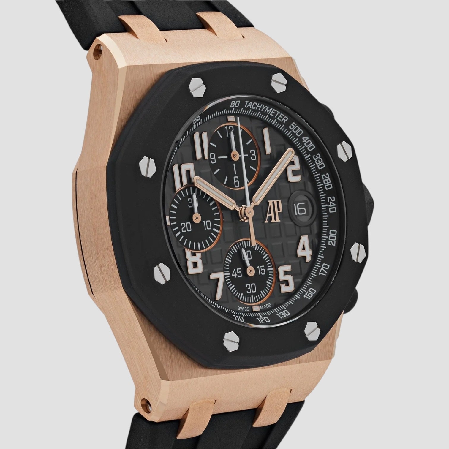 Royal Oak Offshore Chronograph Rose Gold Black Dial 42mm