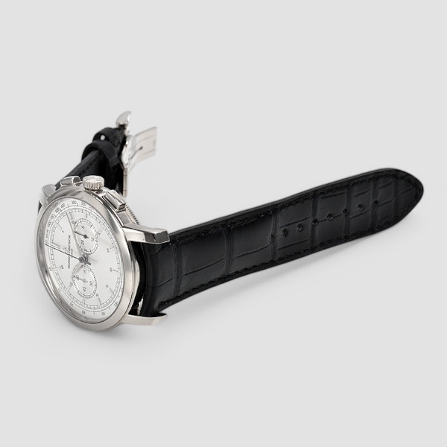 Patrimony Traditionnelle Chronograph 18K White Gold