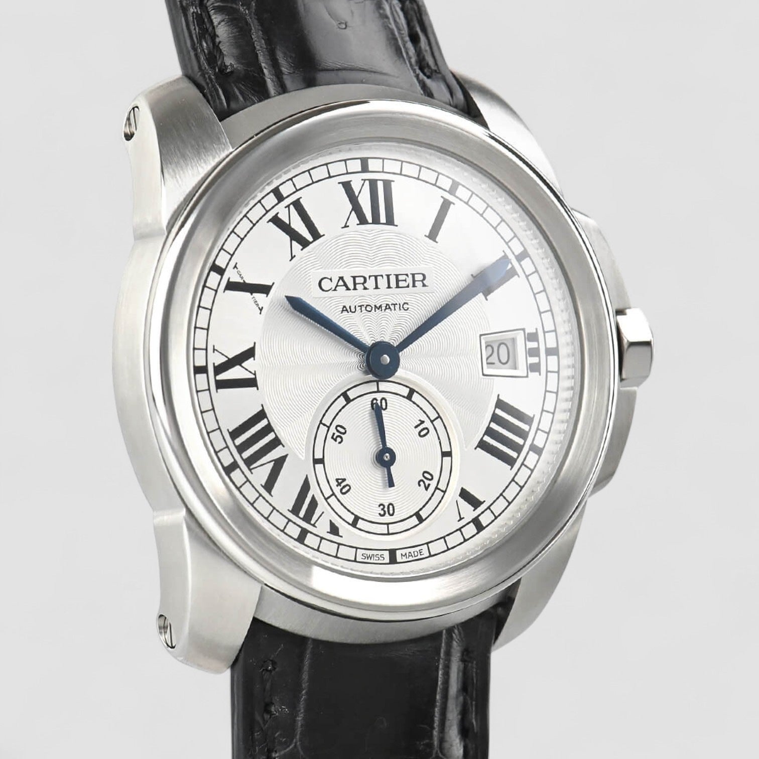 Calibre de Cartier Silver Dial Men's Watch