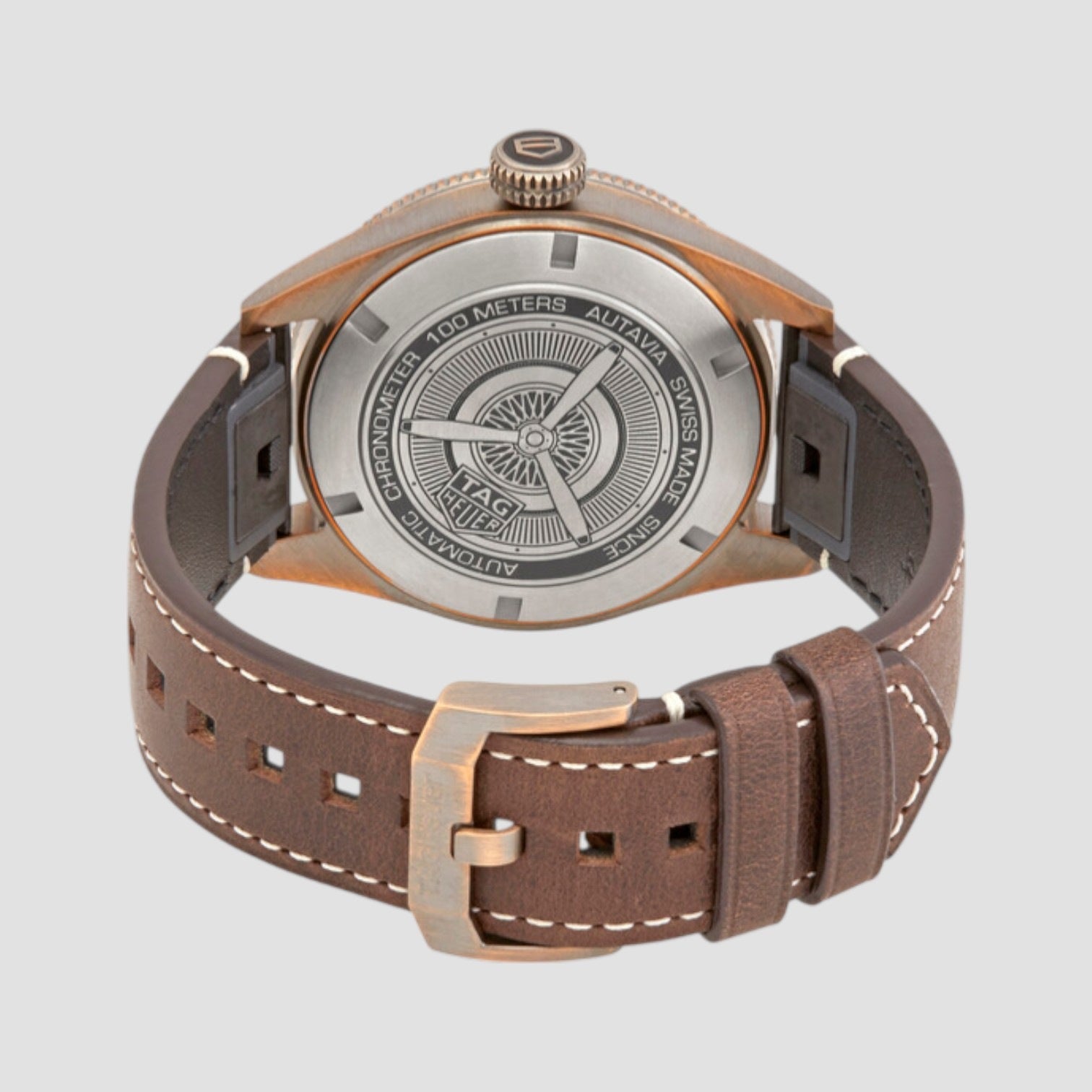 Autavia Automatic Brown Dial Men's Watch
