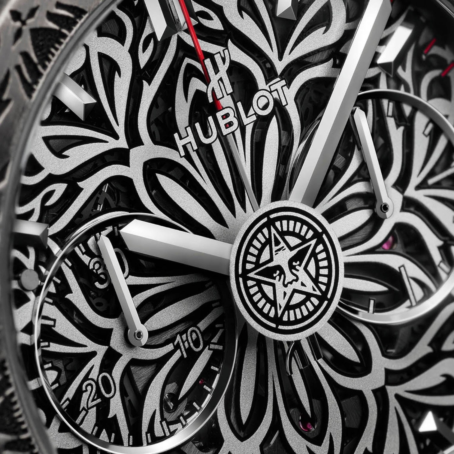 Classic Fusion "Shepard Fairey" Titanium Silver Dial 45mm