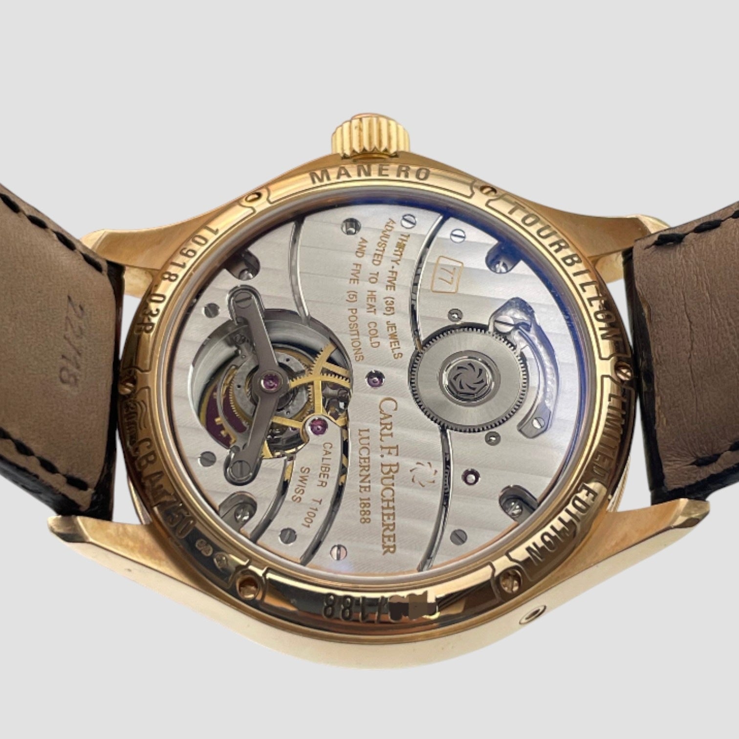 Manero Tourbillon Men's Watch