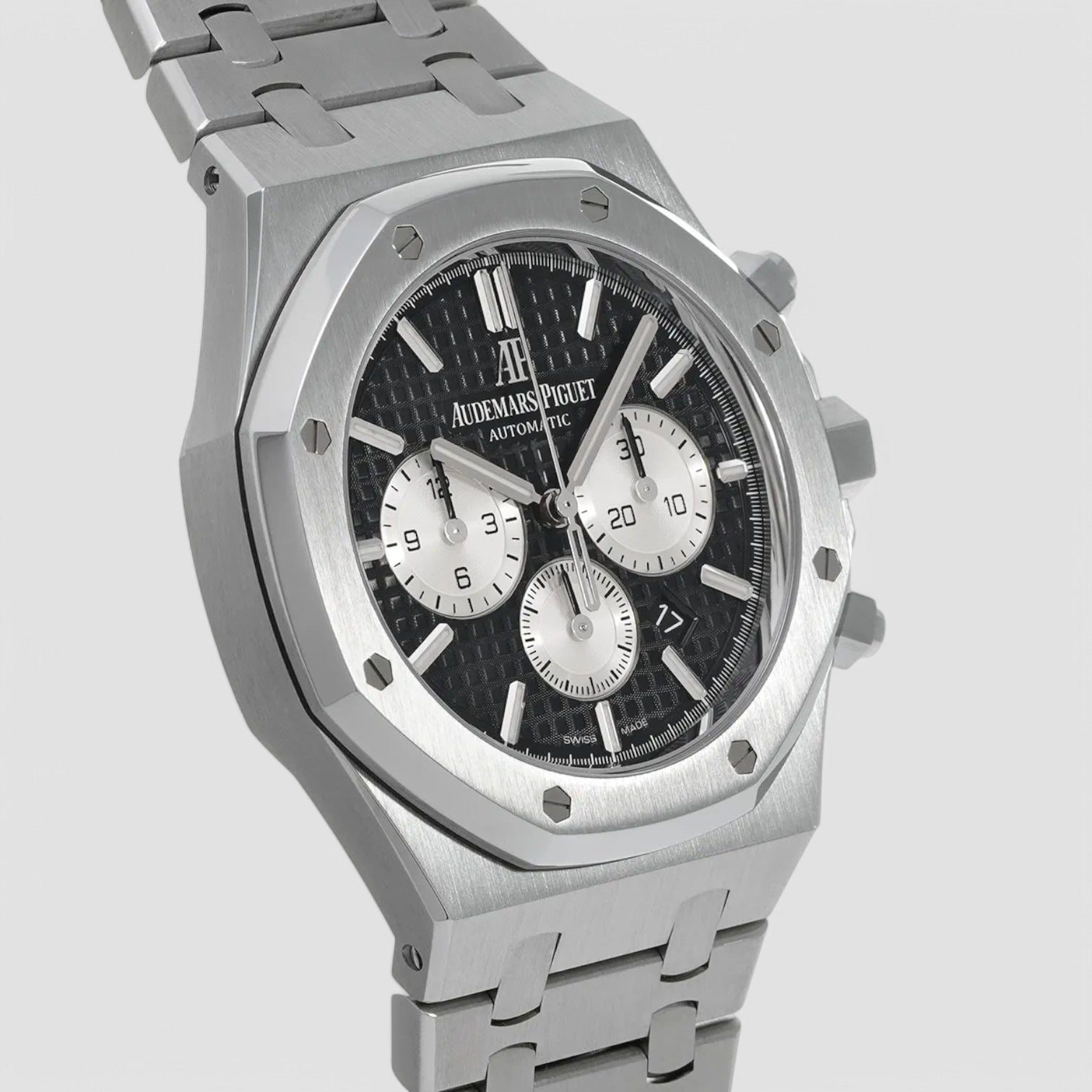 Royal Oak Chronograph Black Dial SS 41MM 2019