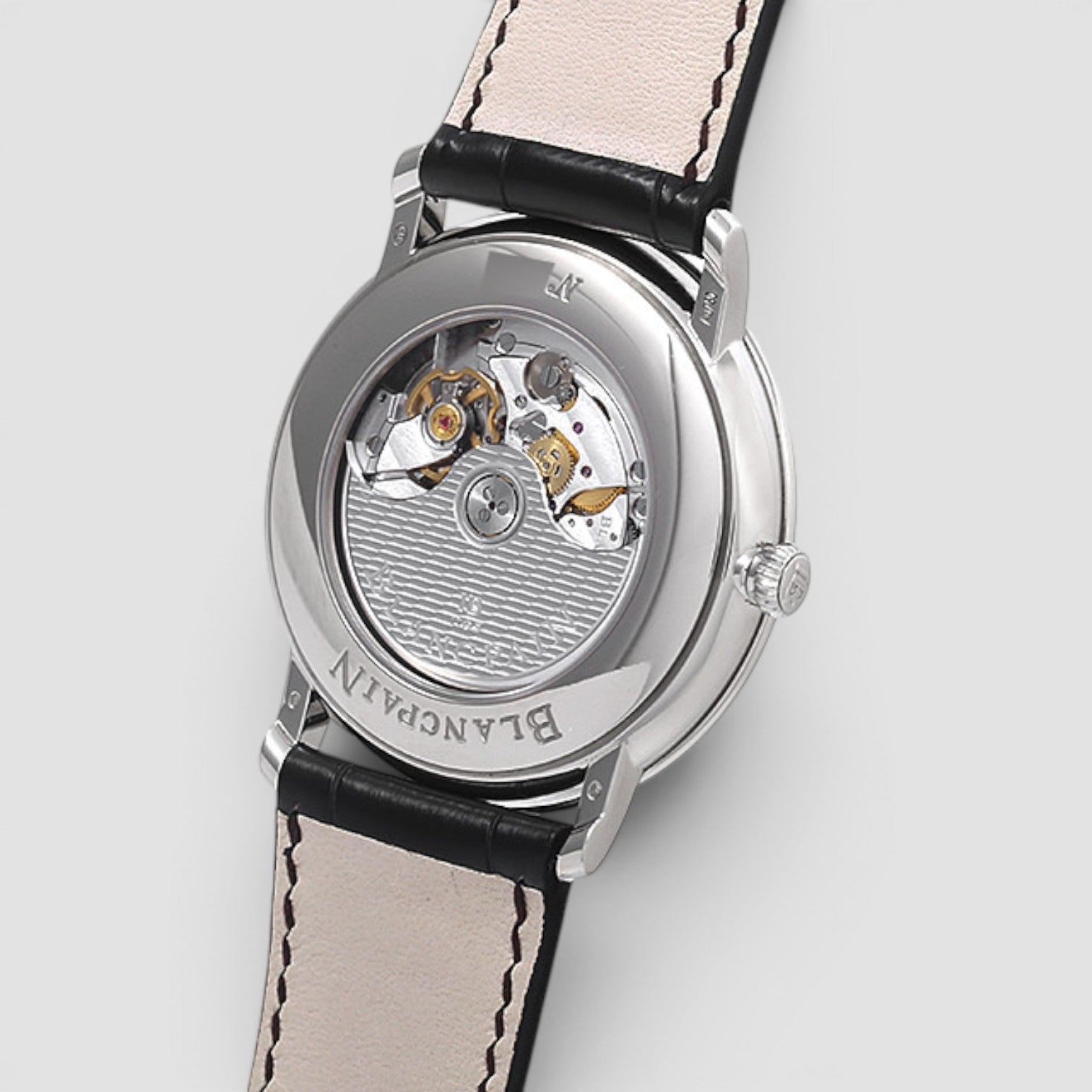 Villeret Ultra-Slim Ultraplate 40mm White Gold Grey Dial