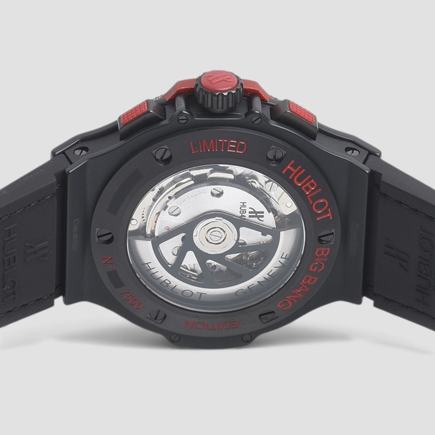 Big Bang All Black Red Limited Edition Watch 44mm