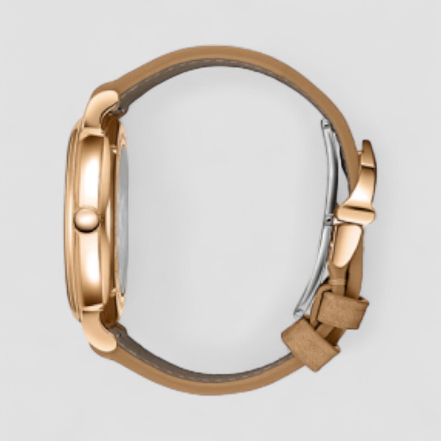 Portofino Silver Dial 18k Rose Gold 37mm