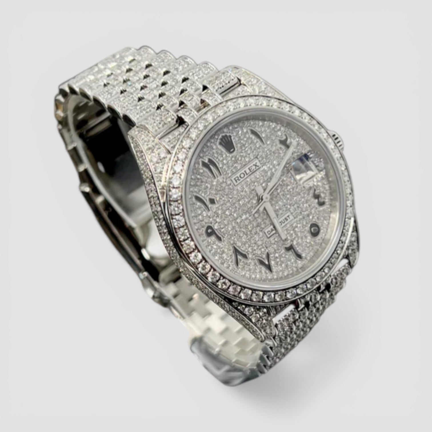 DATEJUST 41MM - ARABIC FULL ICED JUBILEE