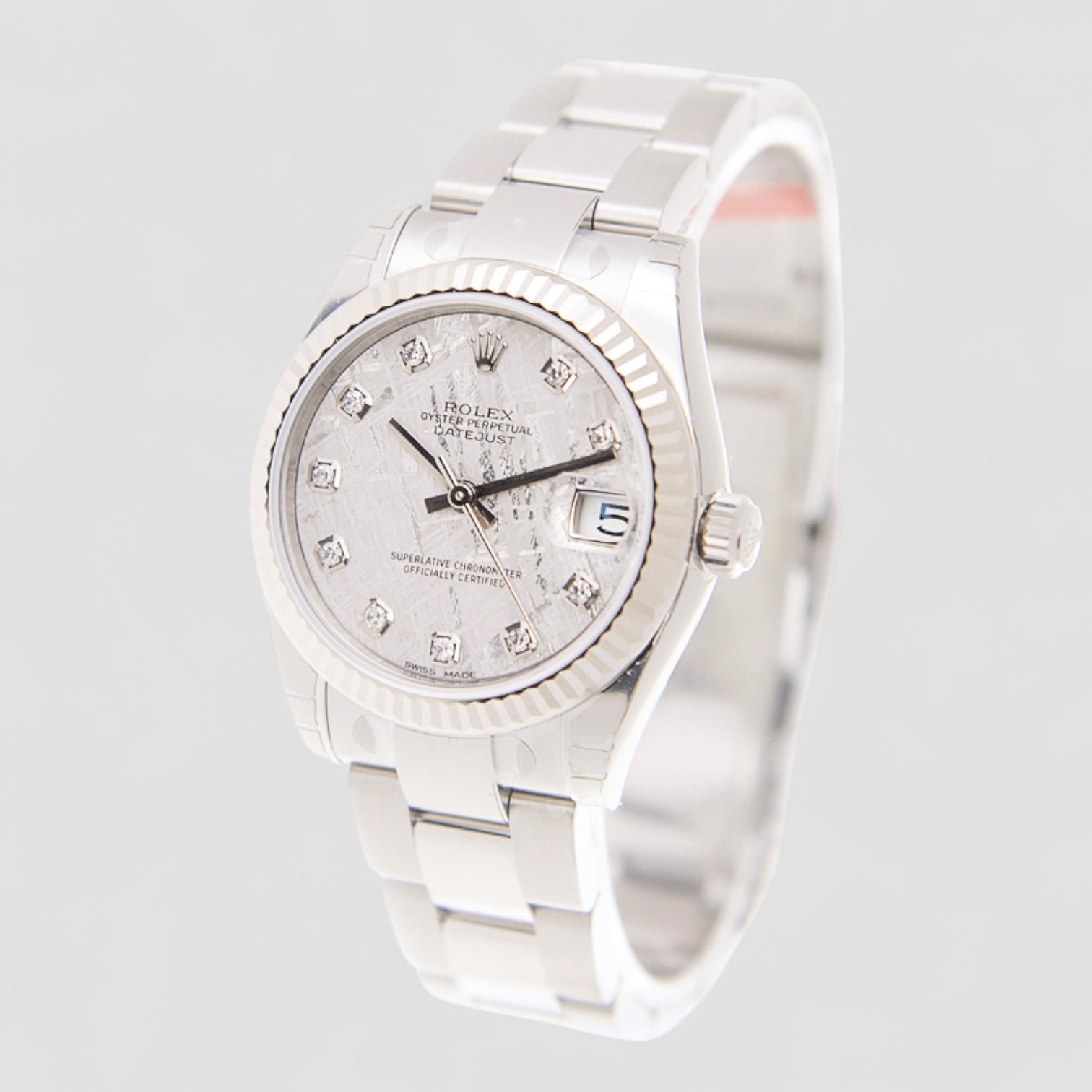 LADY DATEJUST 18k WHITE GOLD 31MM