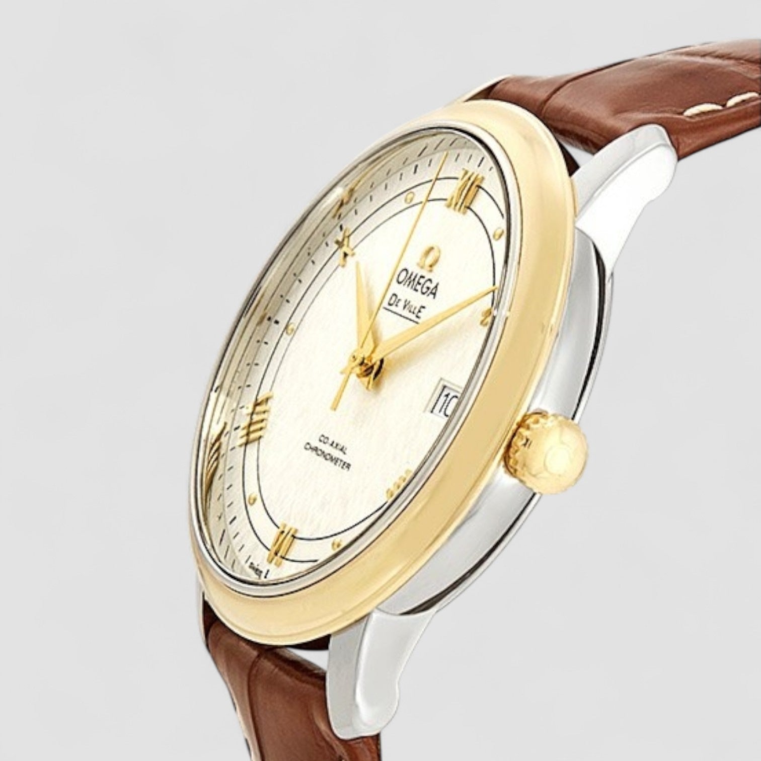 De Ville Prestige Automatic Silver Dial Men's Watch