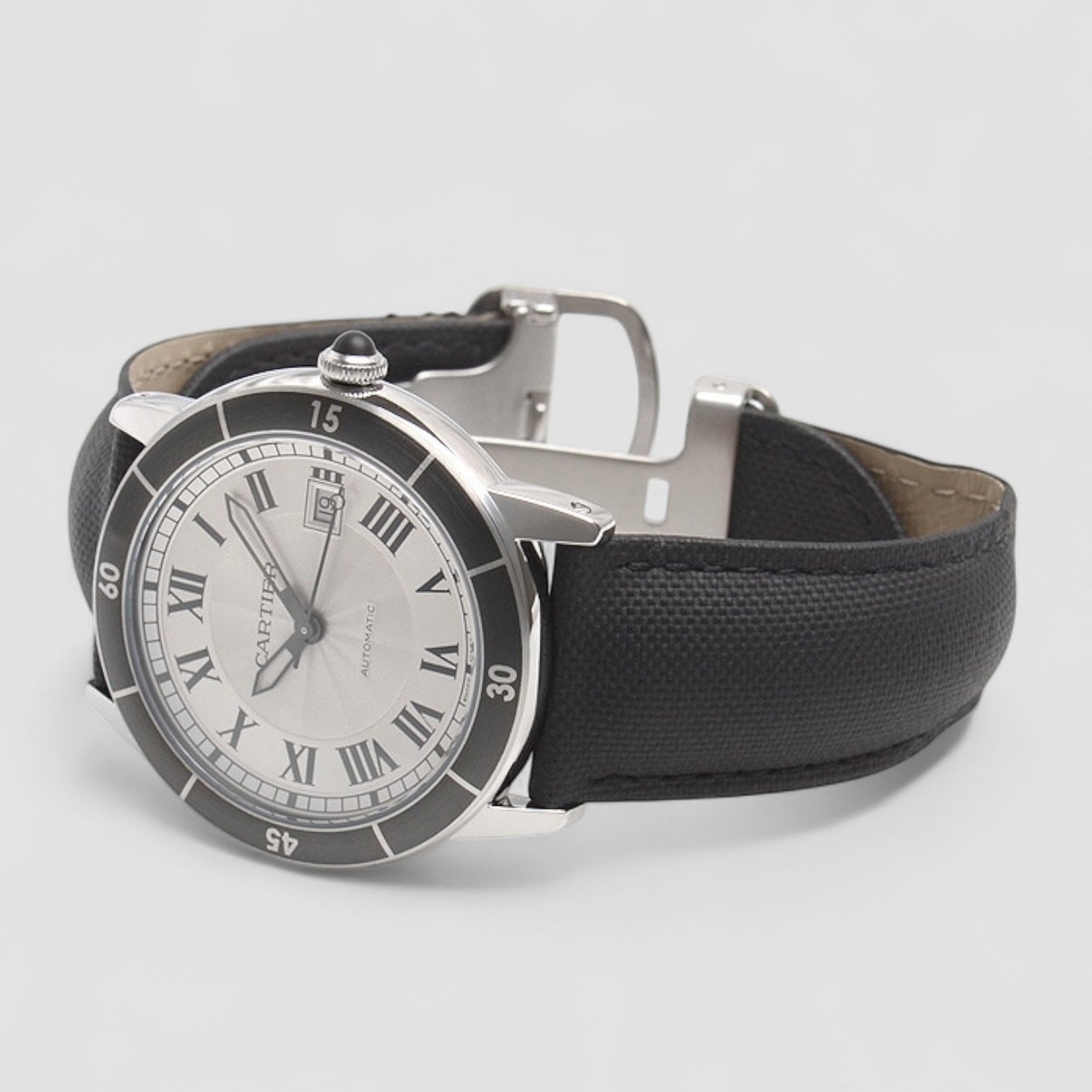 Ronde Croisiere Automatic Silver Dial Men's Watch