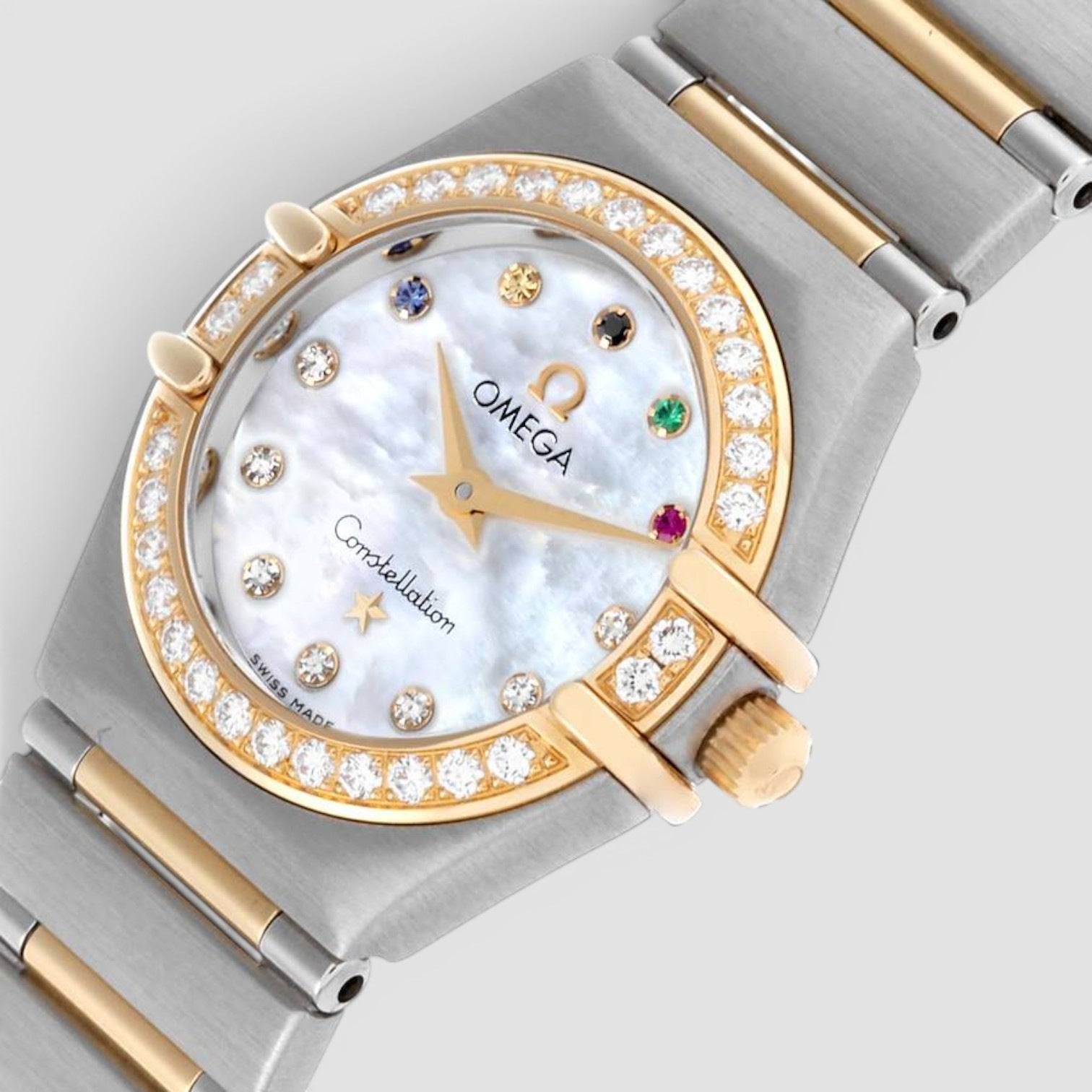Constellation Beijing Steel Yellow Gold Diamond