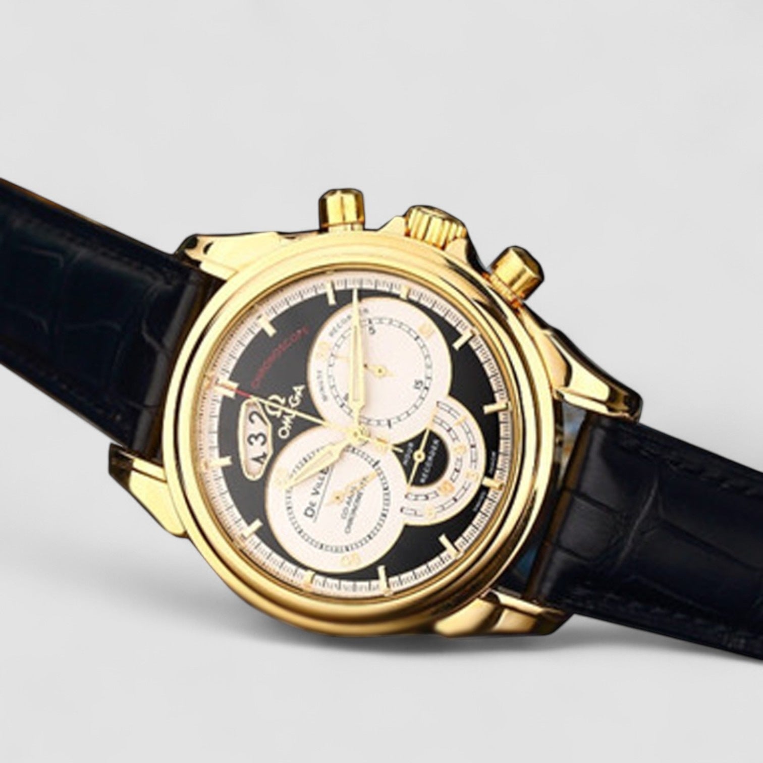 De Ville Co-Axial Chronoscope Rose Gold