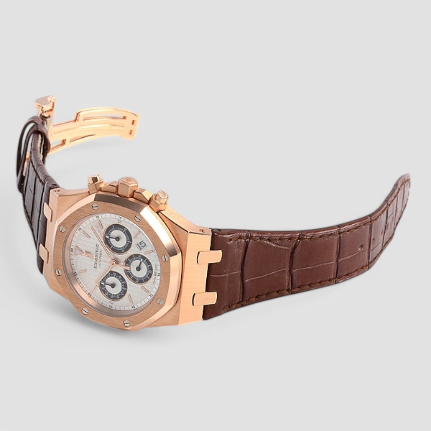 Royal Oak Chronograph 18K Rose Gold 39mm Watch