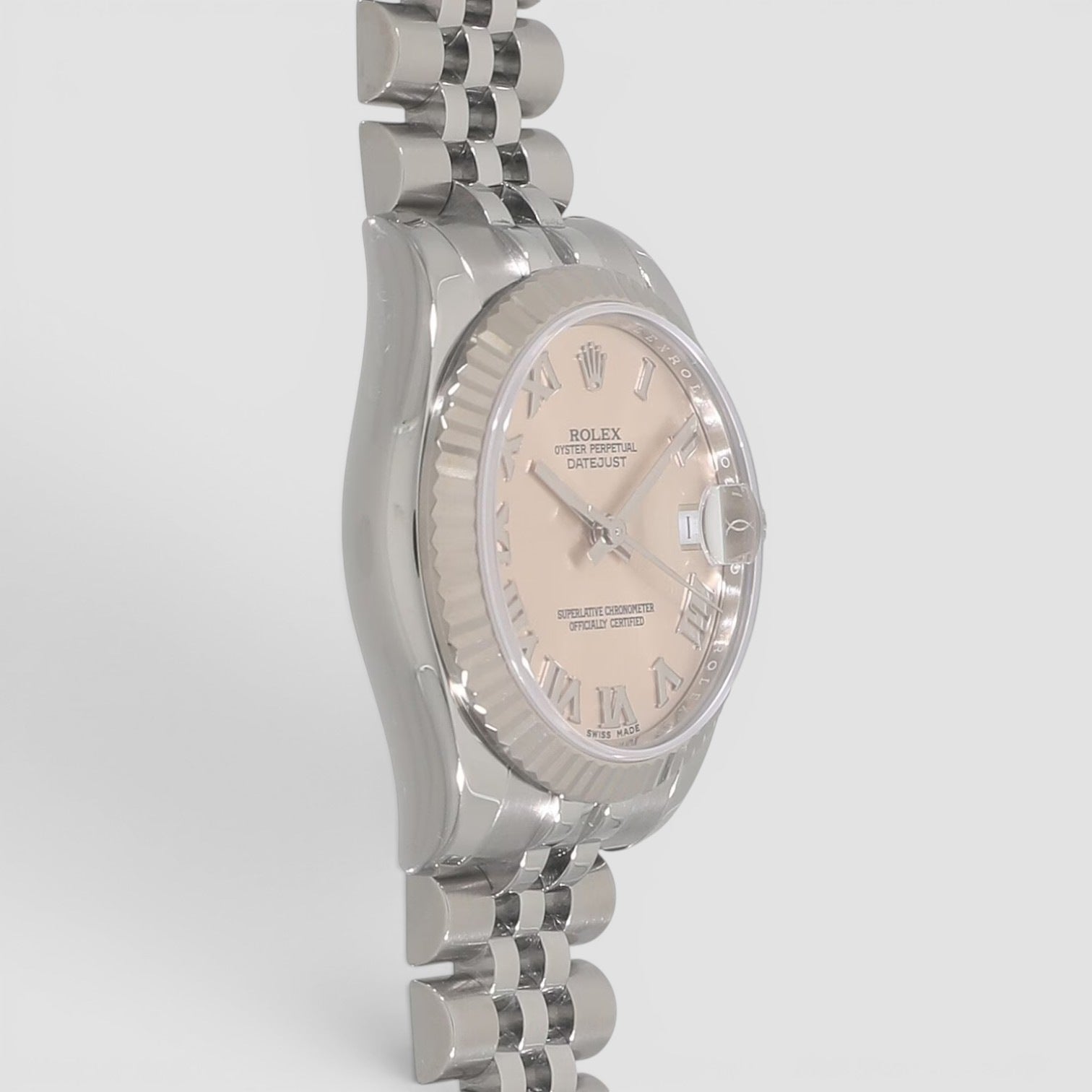 Datejust 31 pink roman dial jubilee