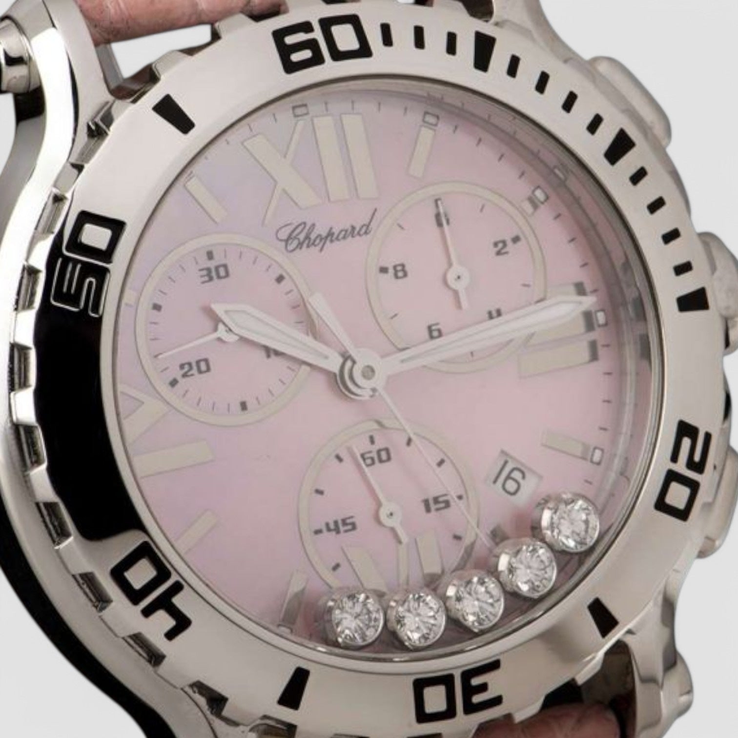 Happy Sport Chronograph Quartz 42mm Ladies Watch