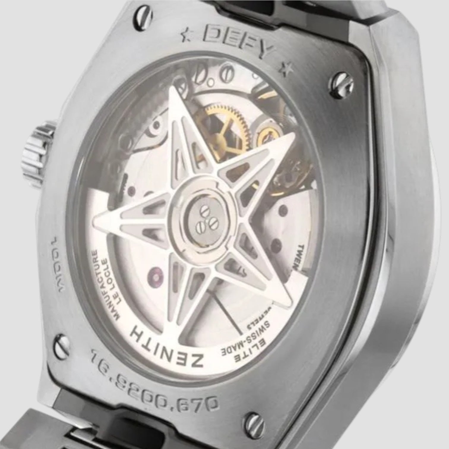 Defy Midnight Automatic Diamond Ladies Watch