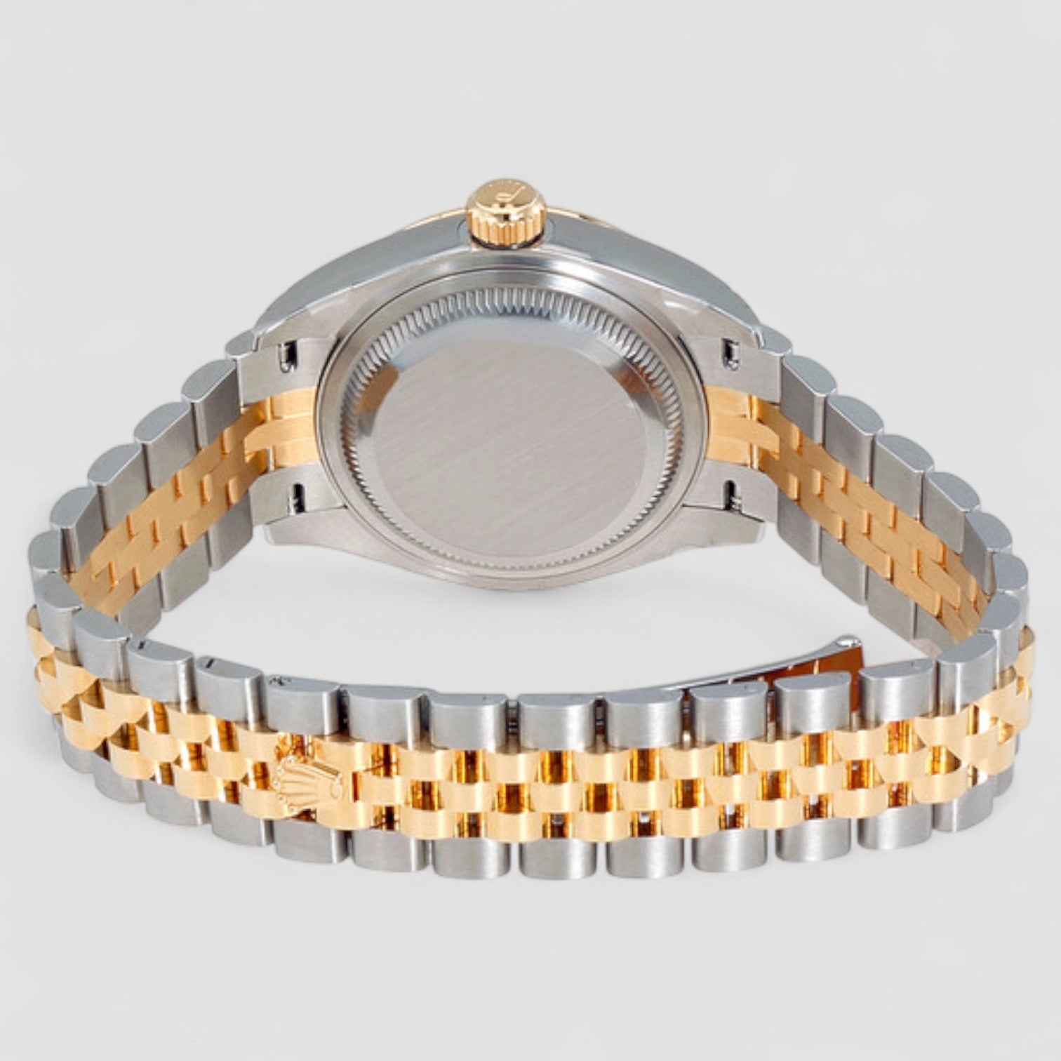 Lady-Datejust Silver Diamond Dial Automatic Ladies Watch