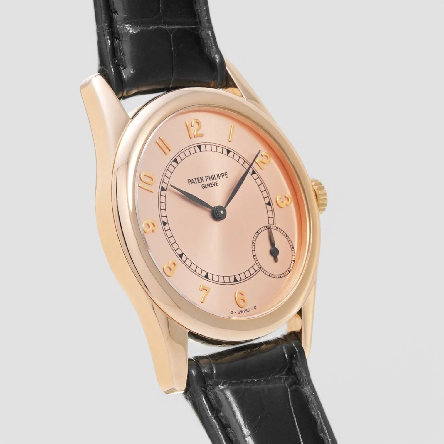 Calatrava Automatic 18K Rose Gold / Pink Dial