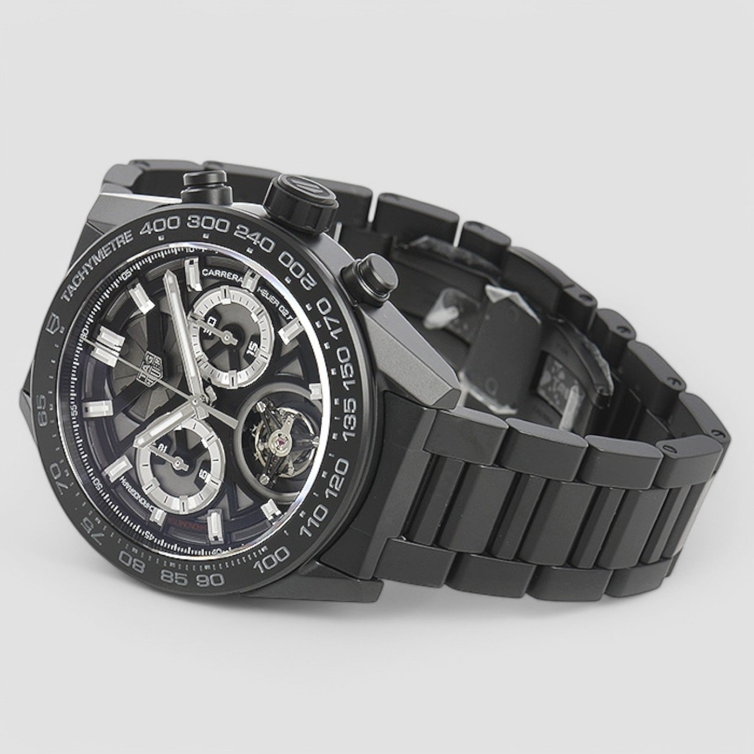 Carrera 02 Tourbillon Chronograph Automatic Men's Watch