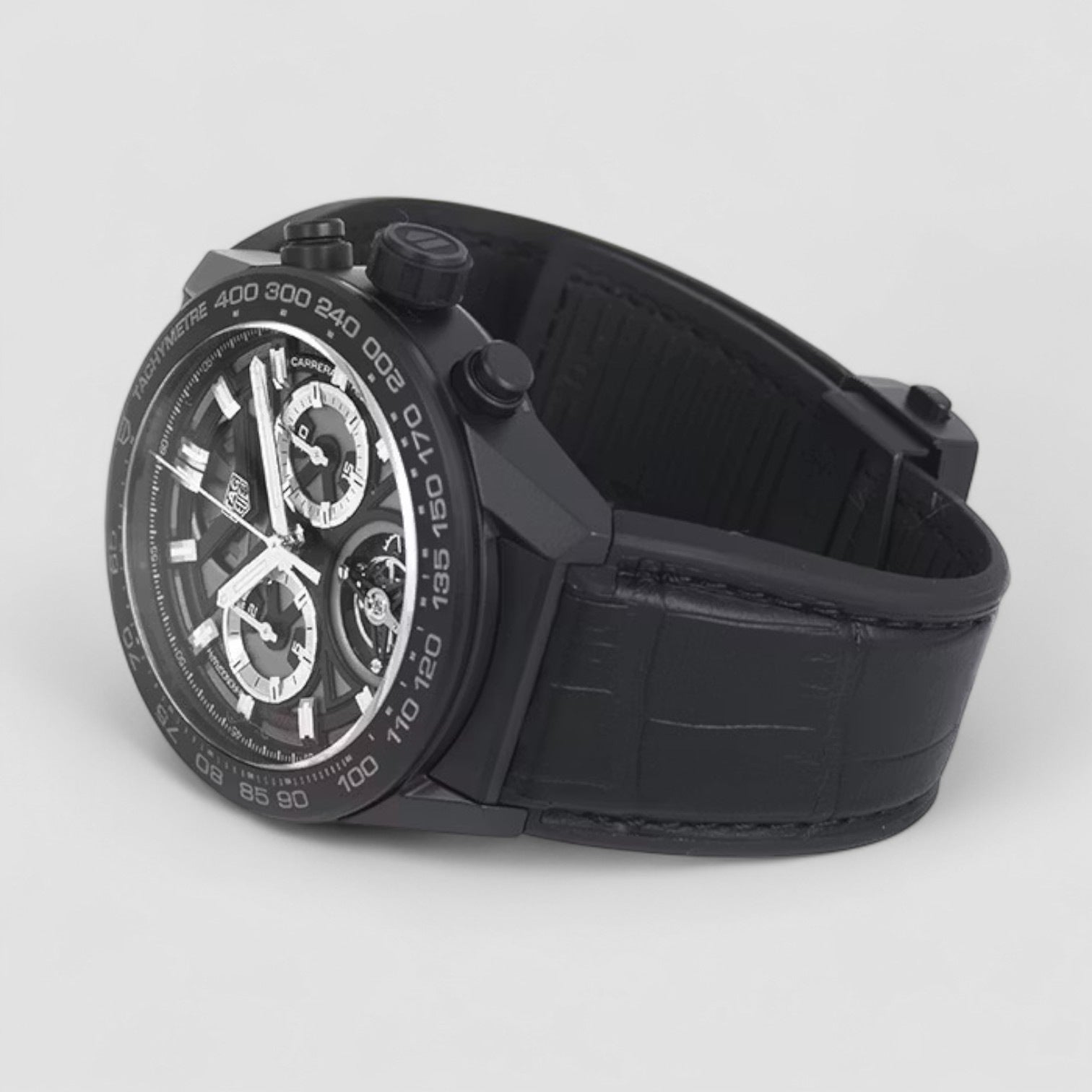 Carrera Calibre HEUER 02T Tourbillon Chronograph 45mm Mens Watch