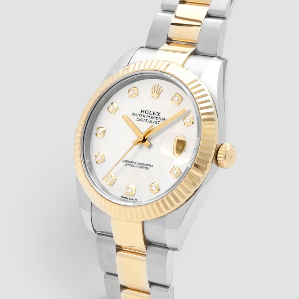 Datejust 41 Mother-of-Pearl Diamond Dial Jubilee