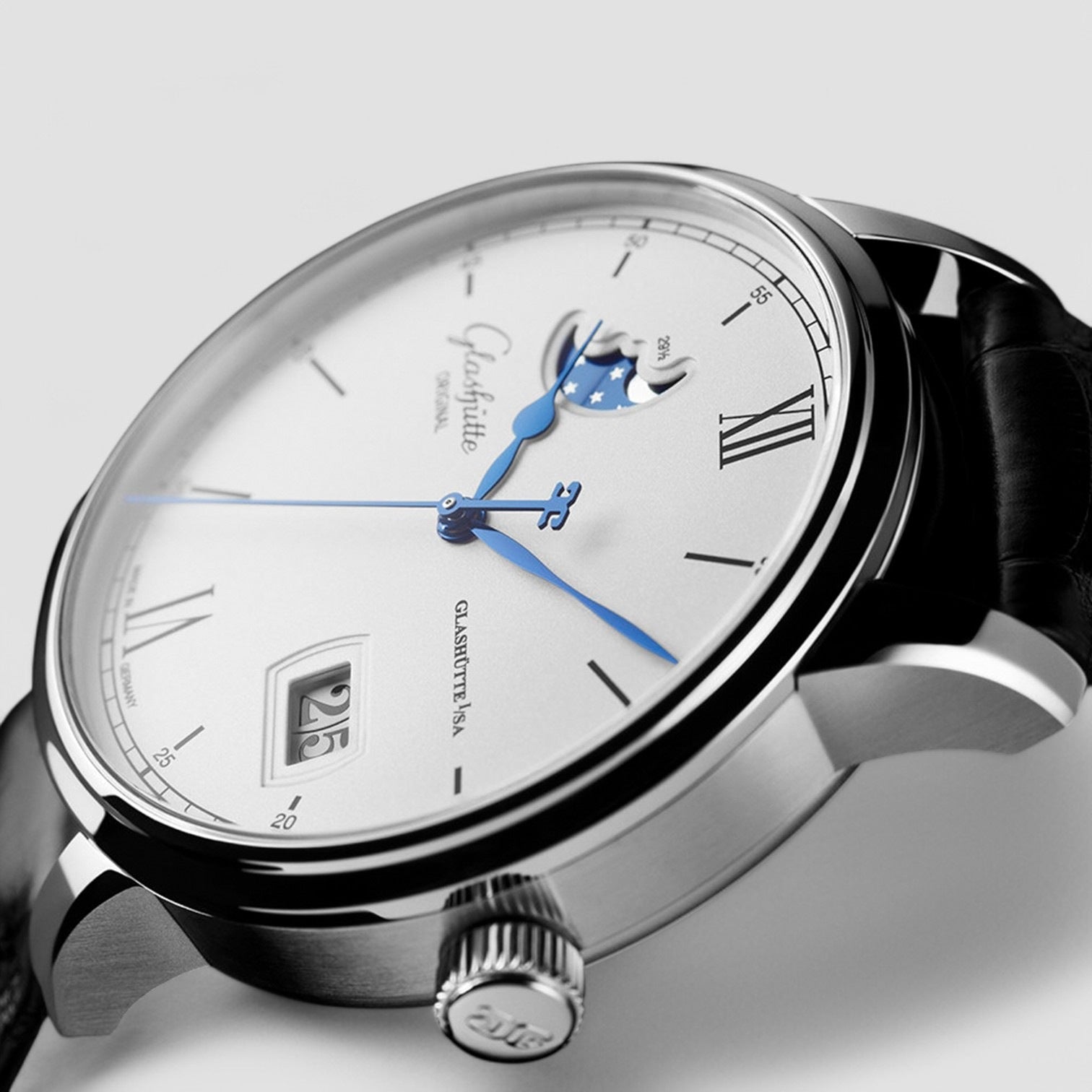 Senator Excellence Panorama Date Moon Phase Automatic Men's Watch