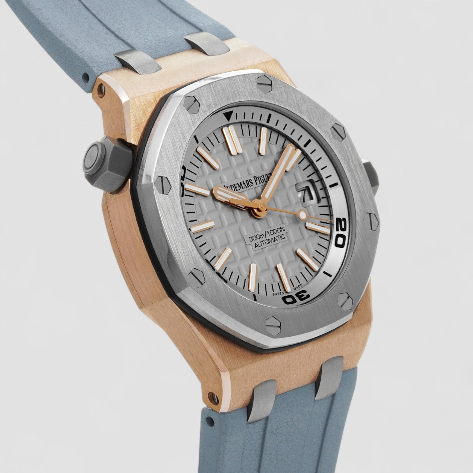 Royal Oak Offshore Diver Diver Rose Gold Grey Dial Japan Limited Edition
