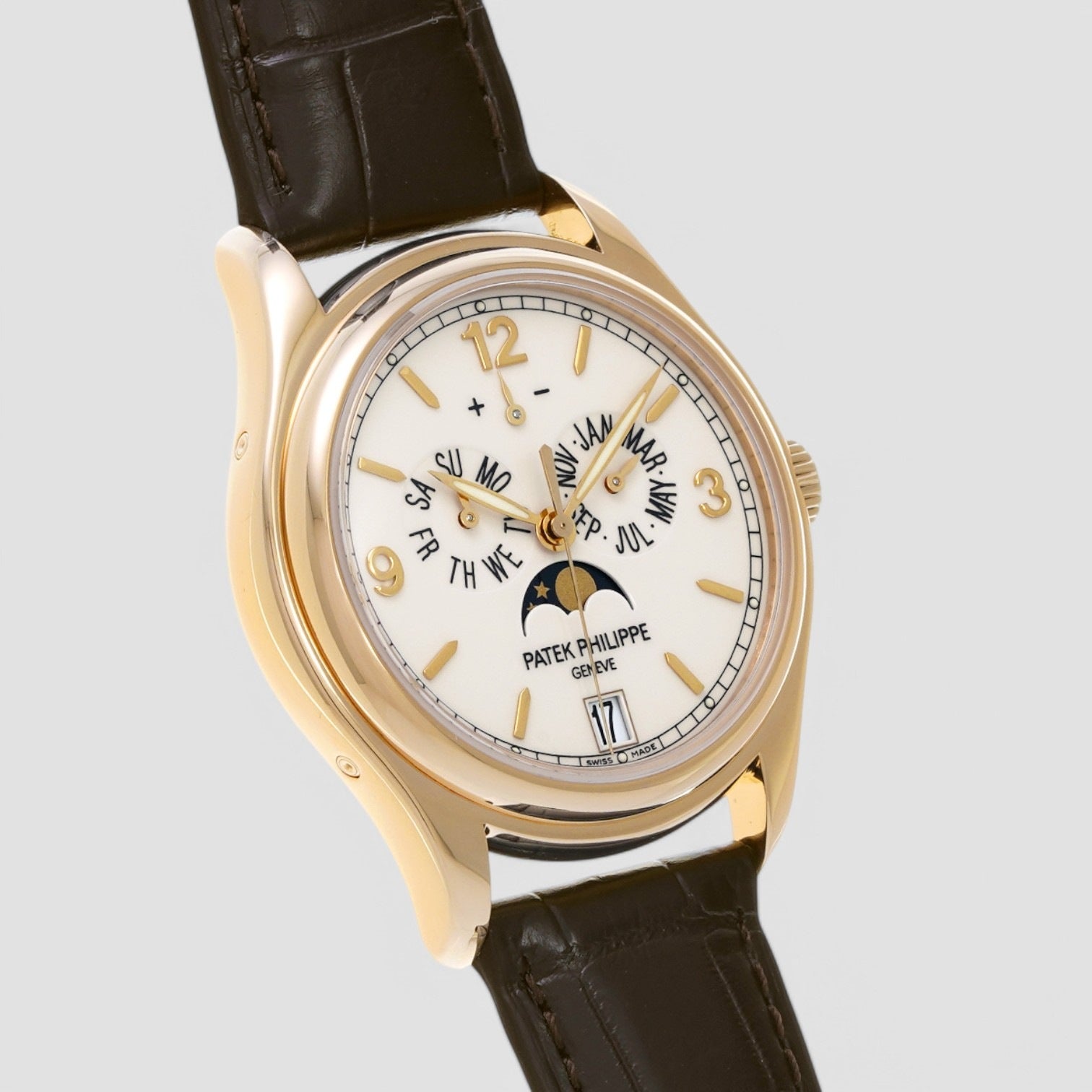 Annual Calendar 5146 Cream Dial 18K Yellow Gold