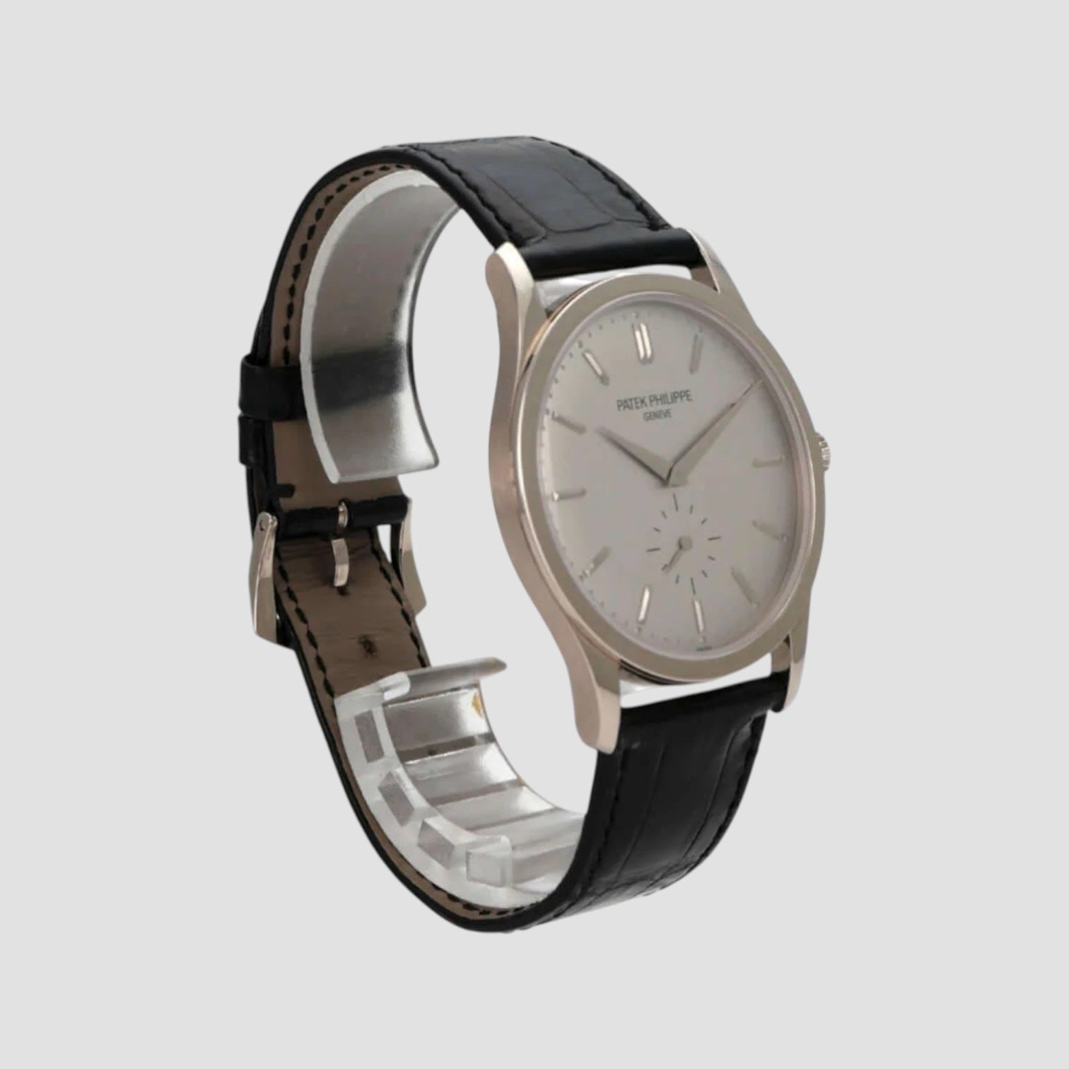 Calatrava 18K White Gold 37mm Watch