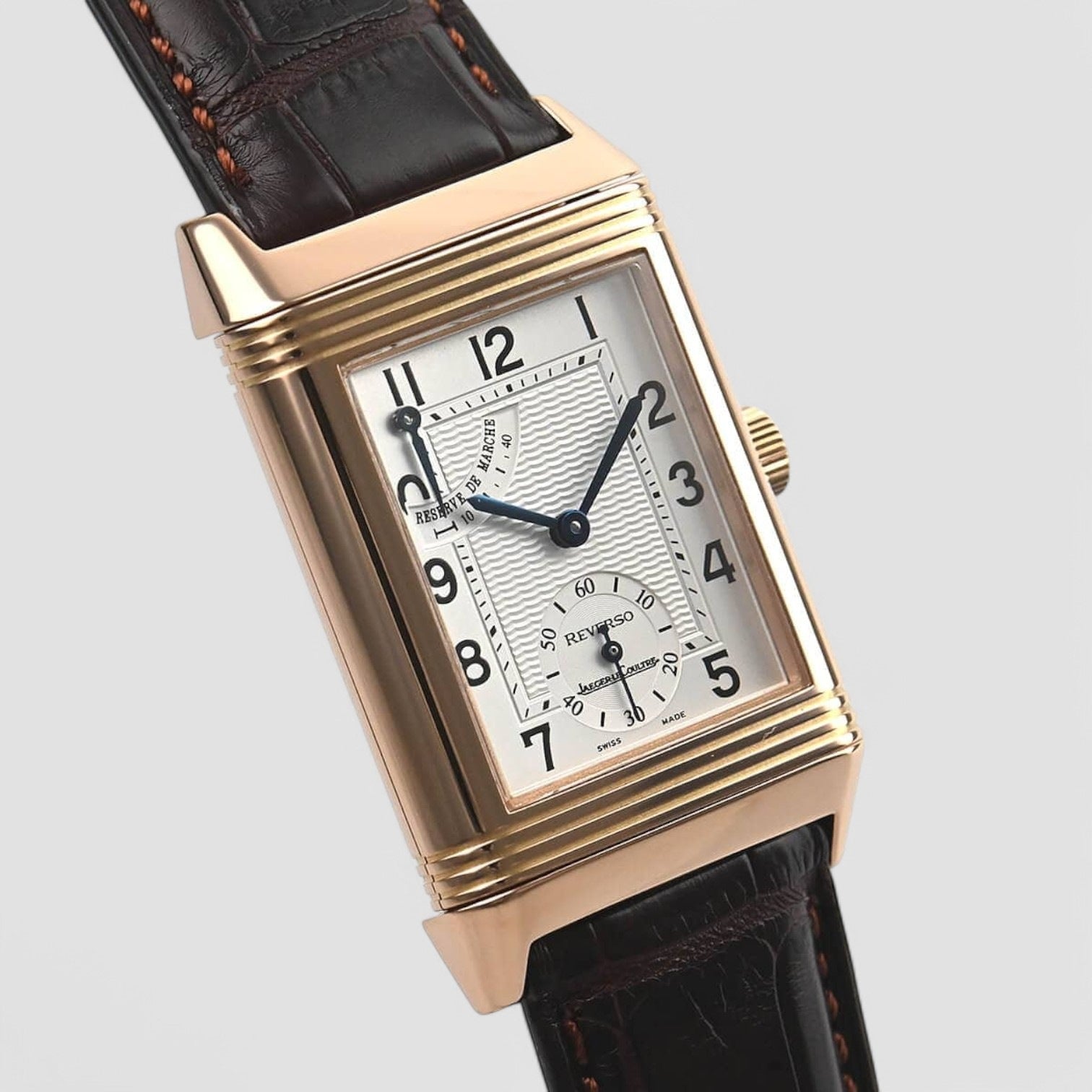 Reverso Rose Gold Mens Watch