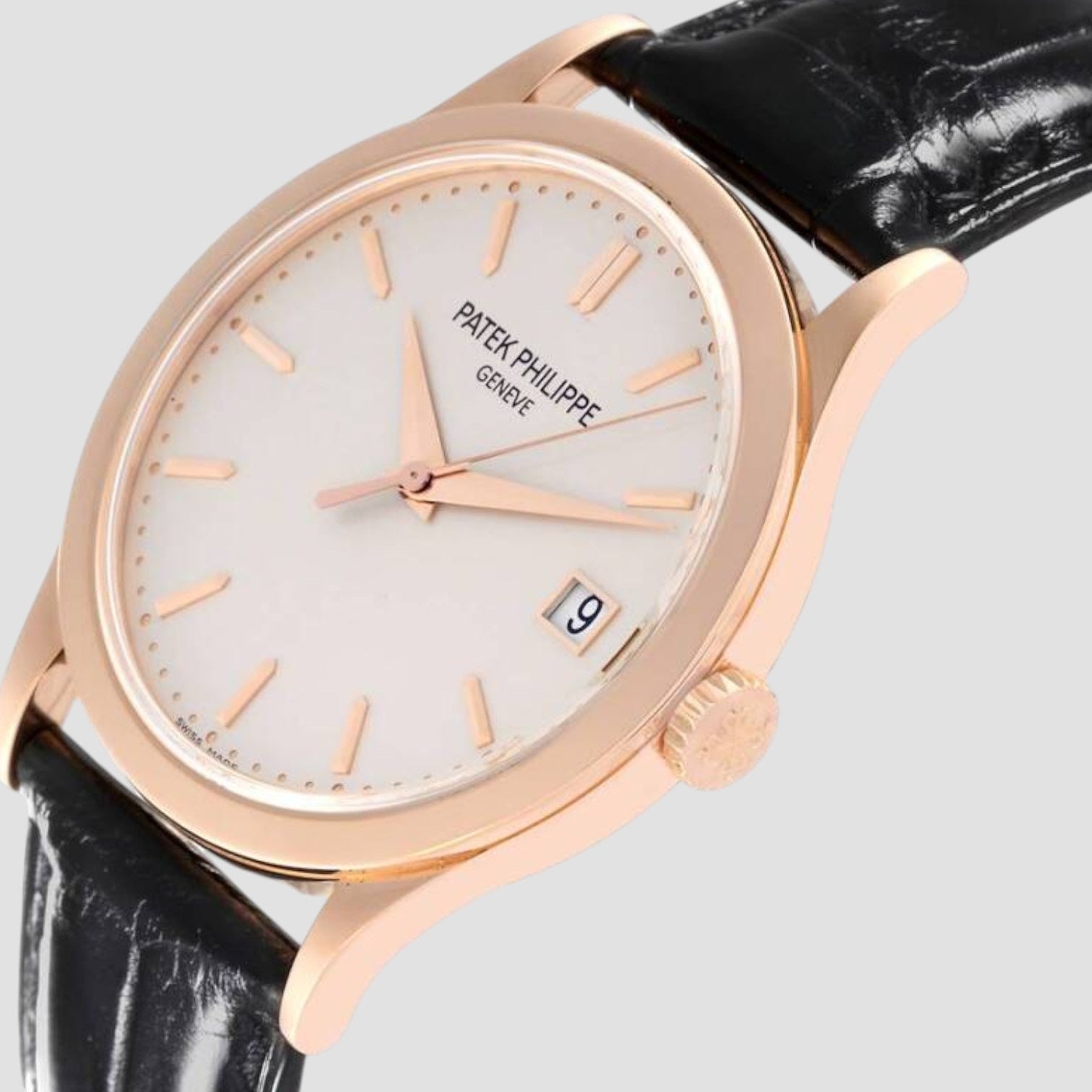 Calatrava 18K Rose Gold Mens Watch