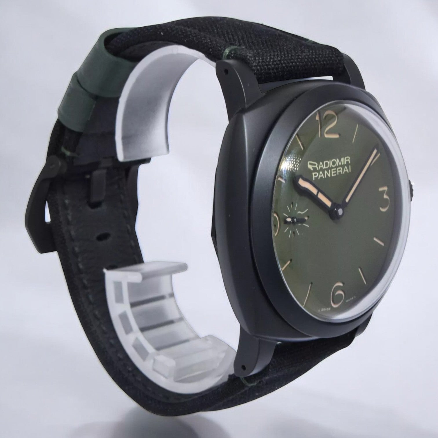 Radiomir 48MM Hand Wind Military Green Dial