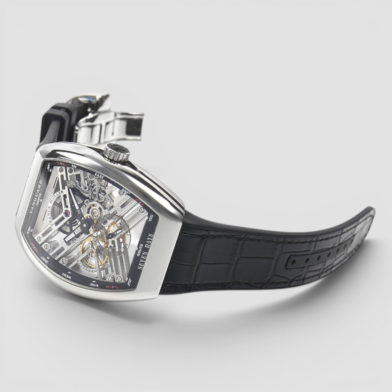 Vanguard 7 Days Power Reserve Skeleton Steel