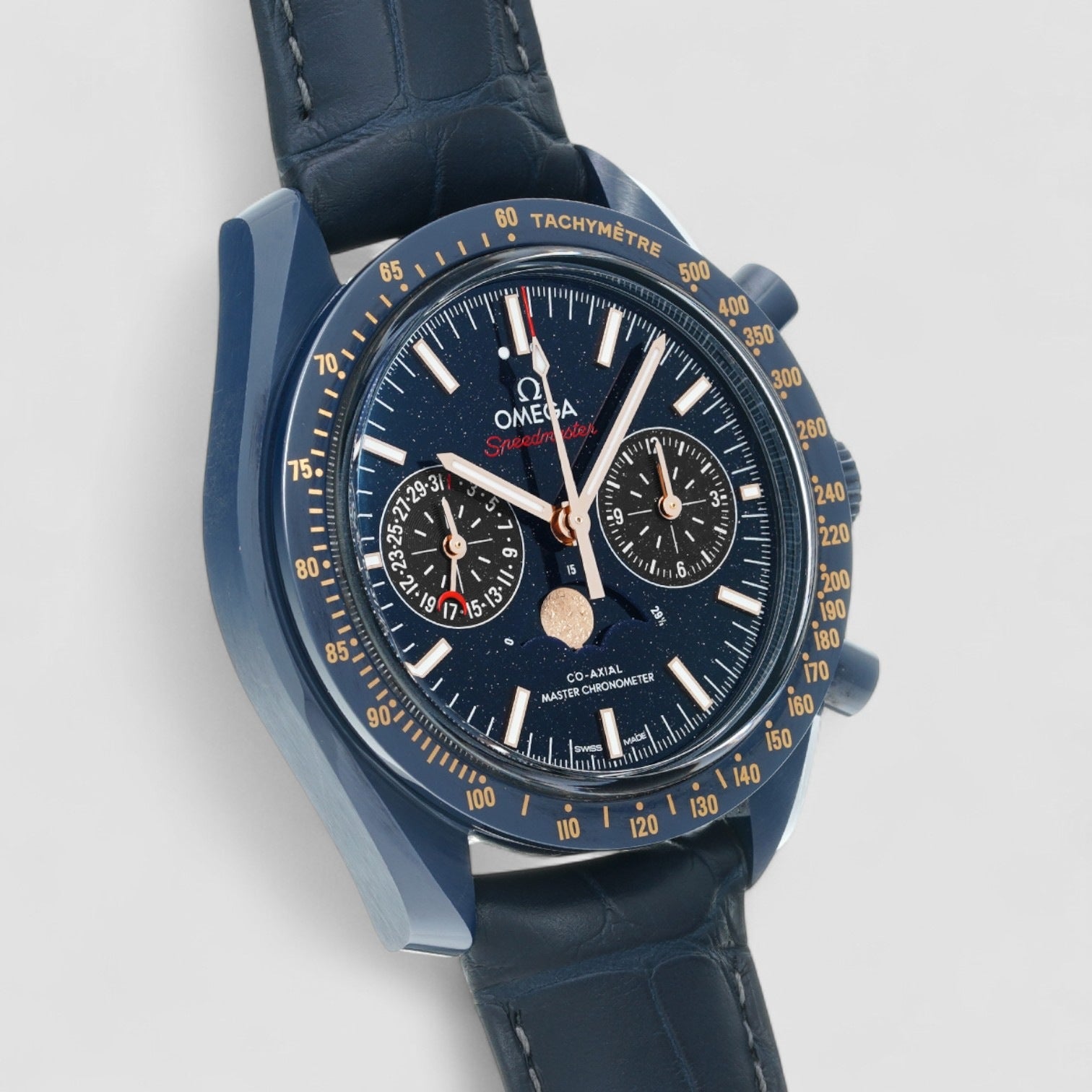 Speedmaster Professional Moonphase "Blue Side"