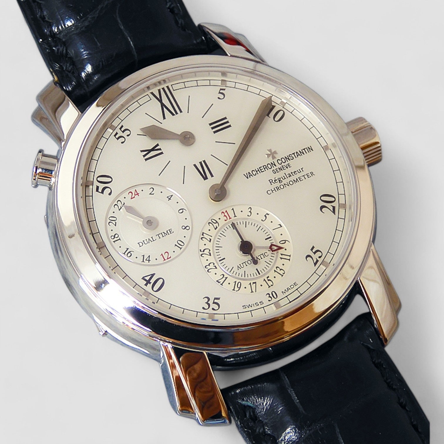 Malte Dual Time Regulator Mens Watch