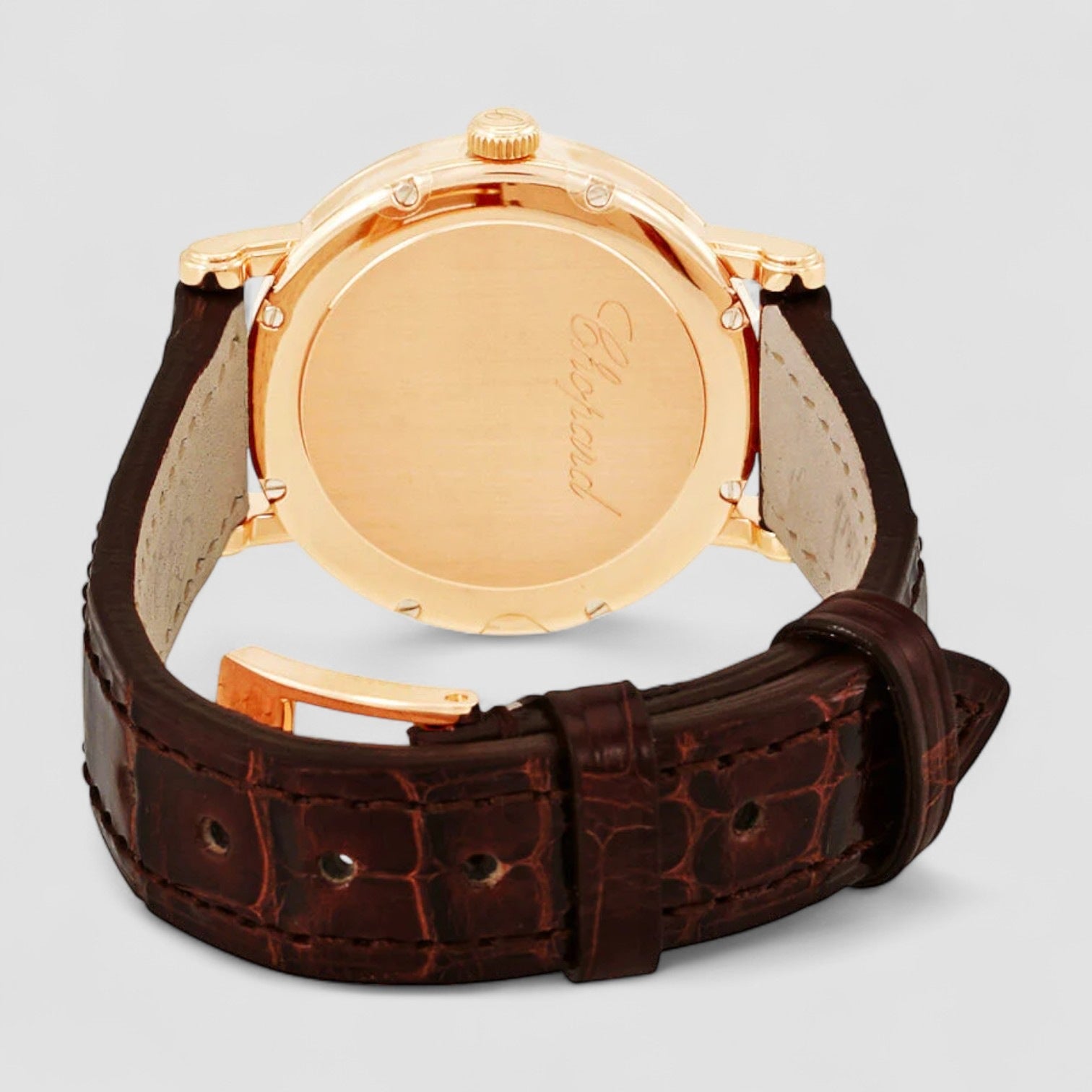 Classic 18kt Rose Gold Ladies Watch