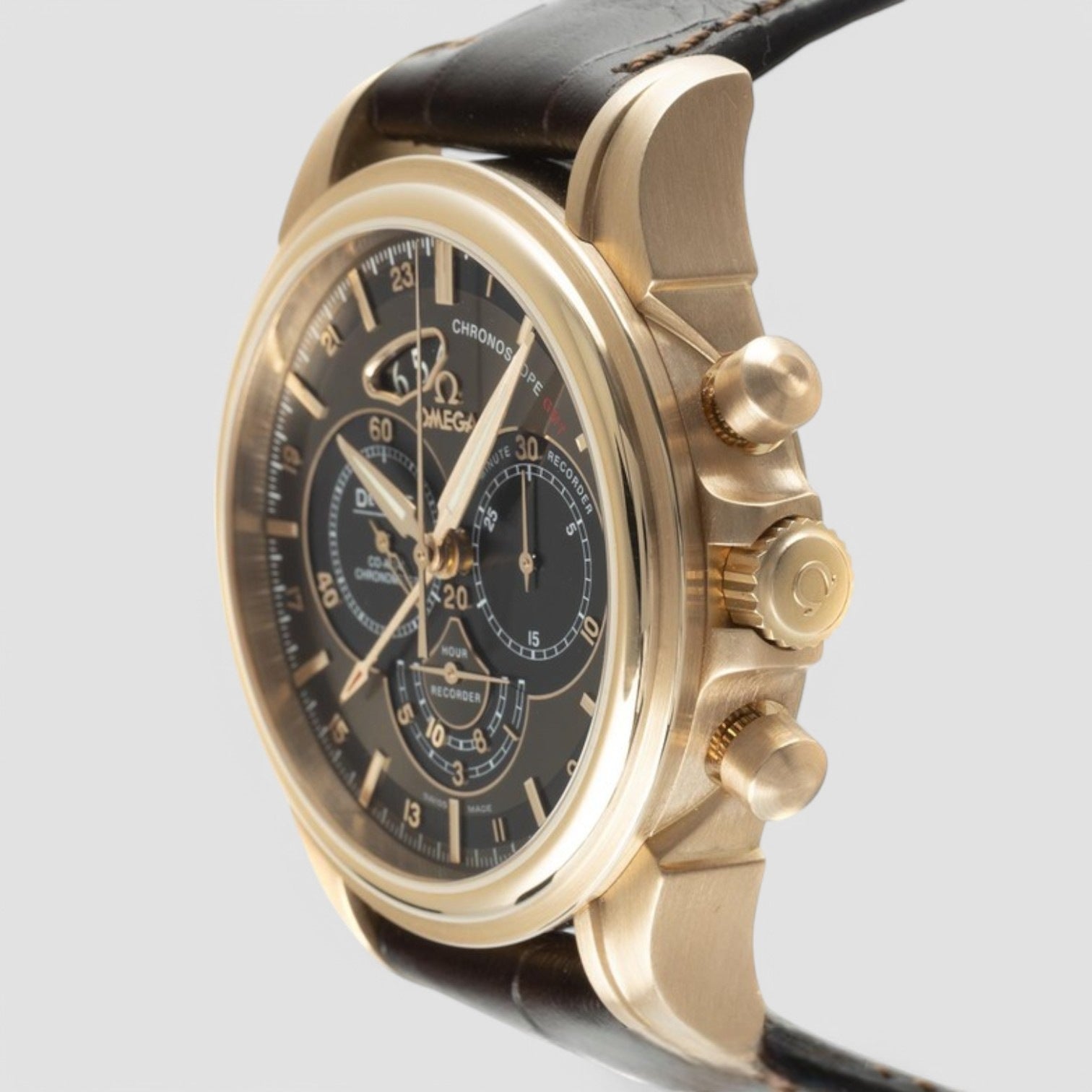 De Ville Chronograph 18 CT Red Gold Automatic Men's Watch