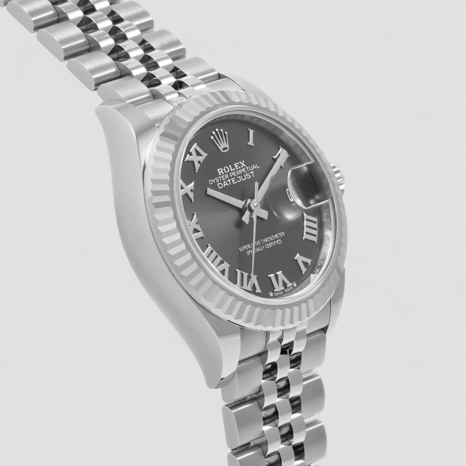 Lady-Datejust 28 Grey/Steel Ø28 mm