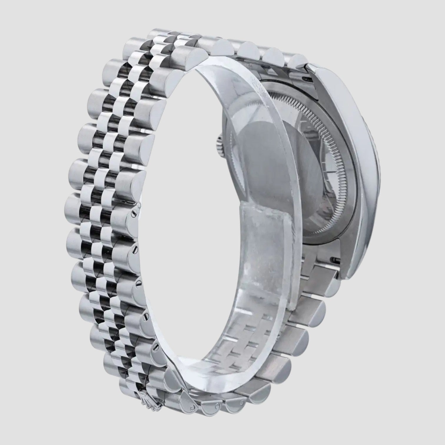 Datejust 36 White Gold/Steel Black Diamond
