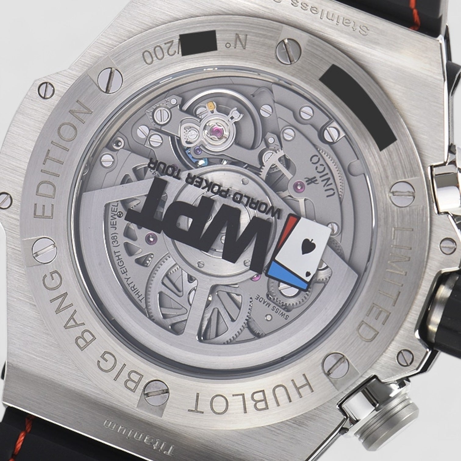 Big Bang Unico World Poker Tour Men's Watch