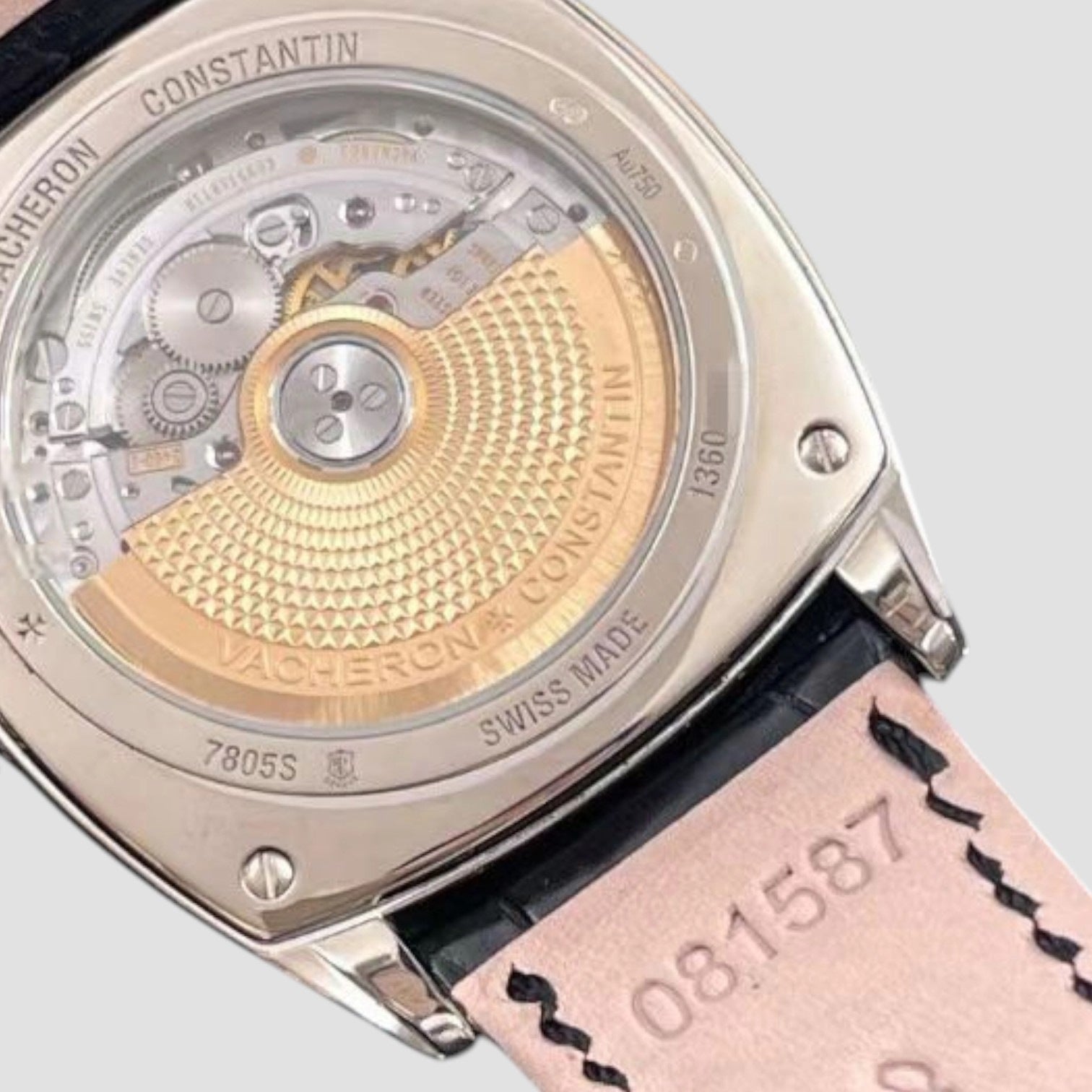 Exclusive Harmony White Gold Silver Dial 37mm