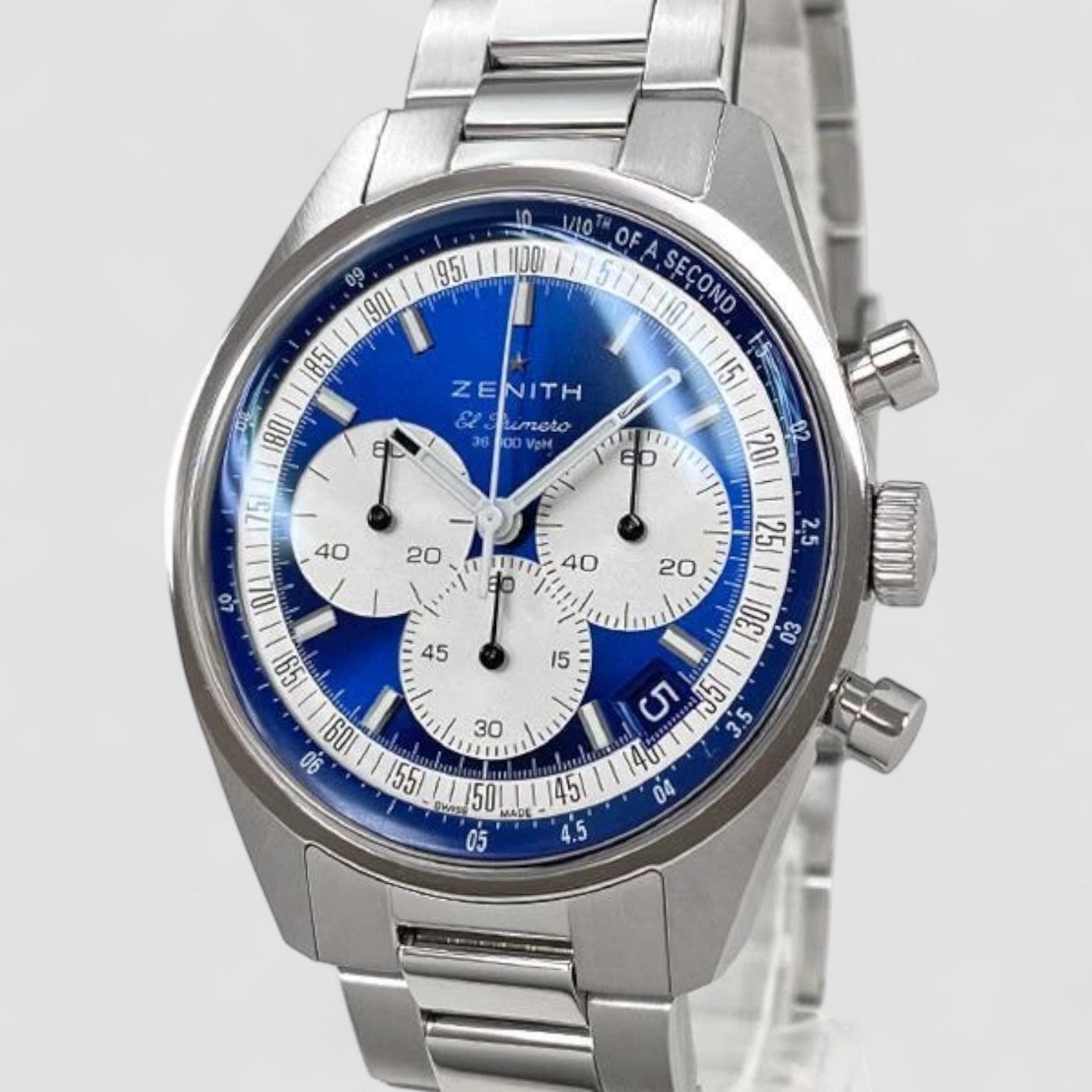 Chronomaster Original Boutique Edition Chronograph Automatic Chronometer Blue Dial Men's W